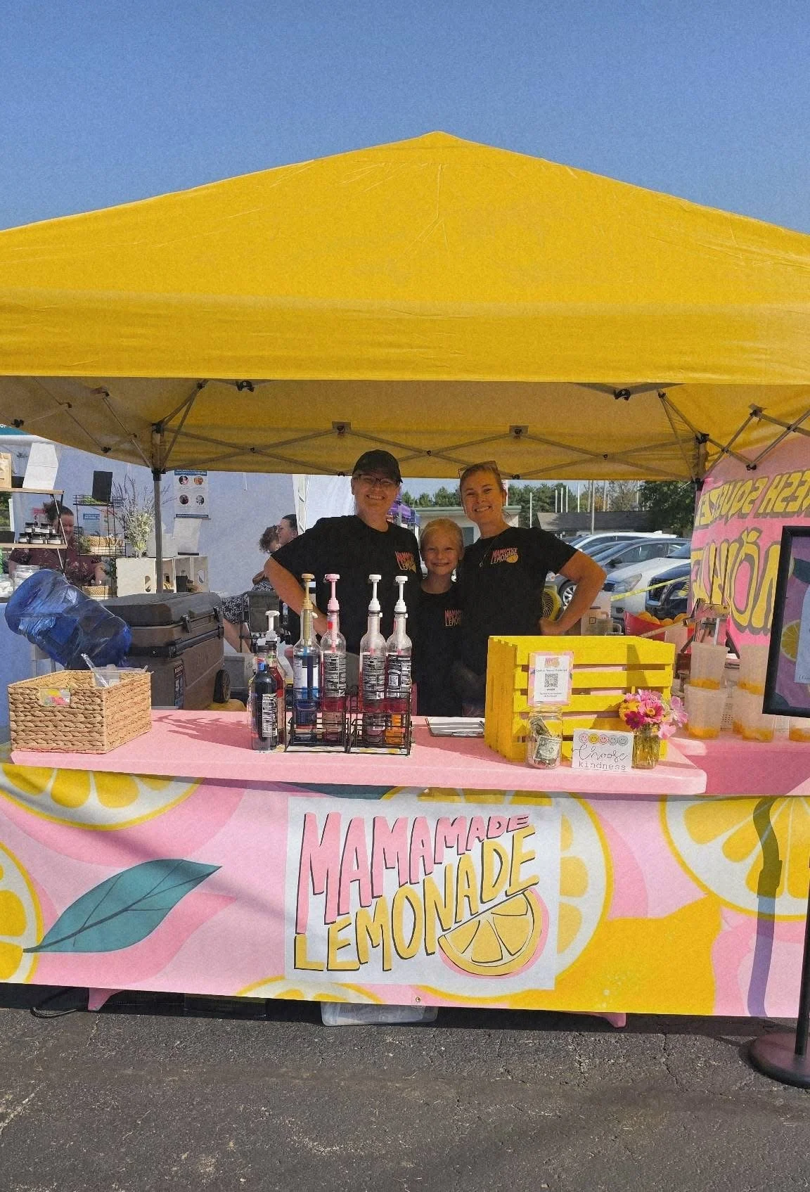 Floyds Knobs Craft Market Outside Vendor Booth