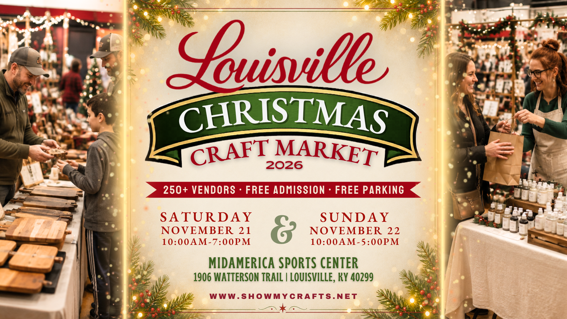 Louisville Christmas Craft Market 2026 Cover
