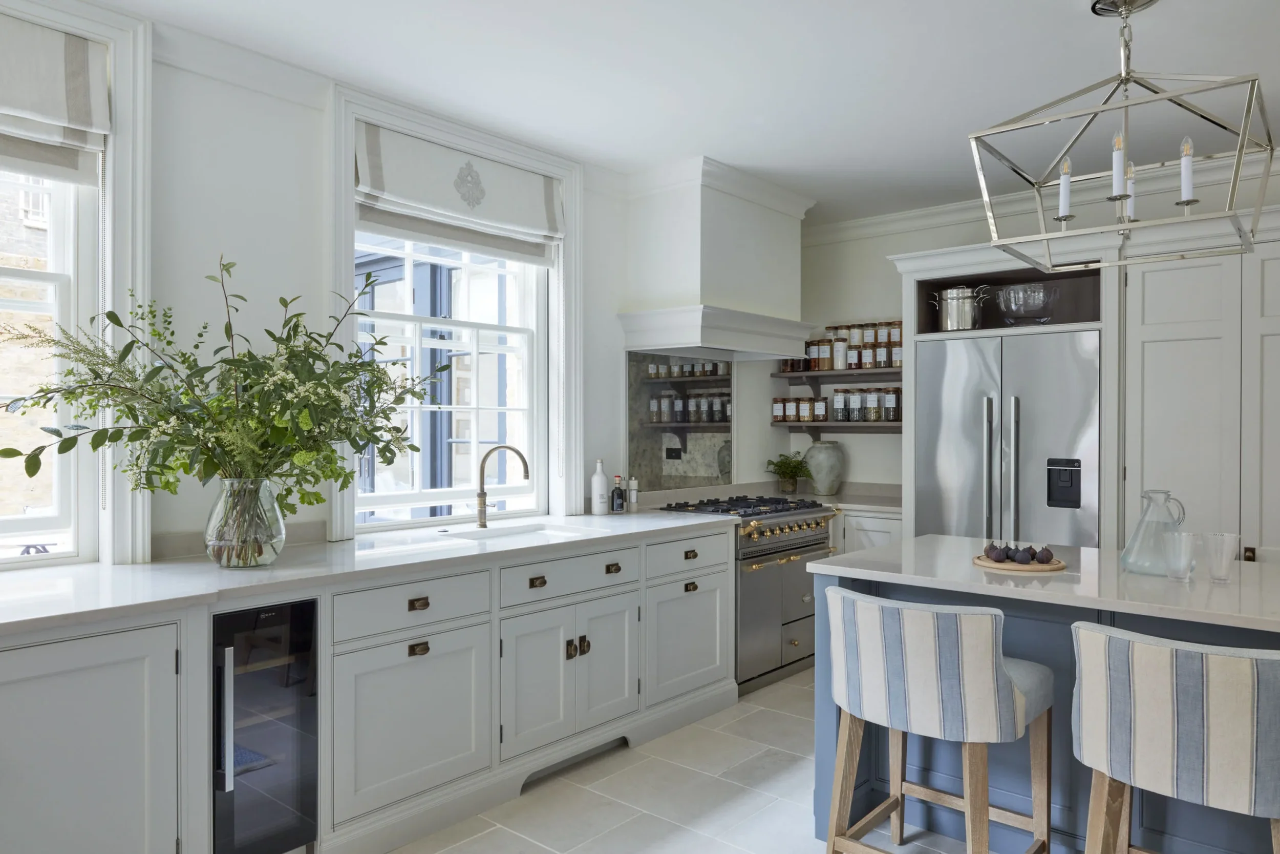 South Kensington Project_Kitchen blinds Courtesy of Katharine Pooley Designs (2).webp