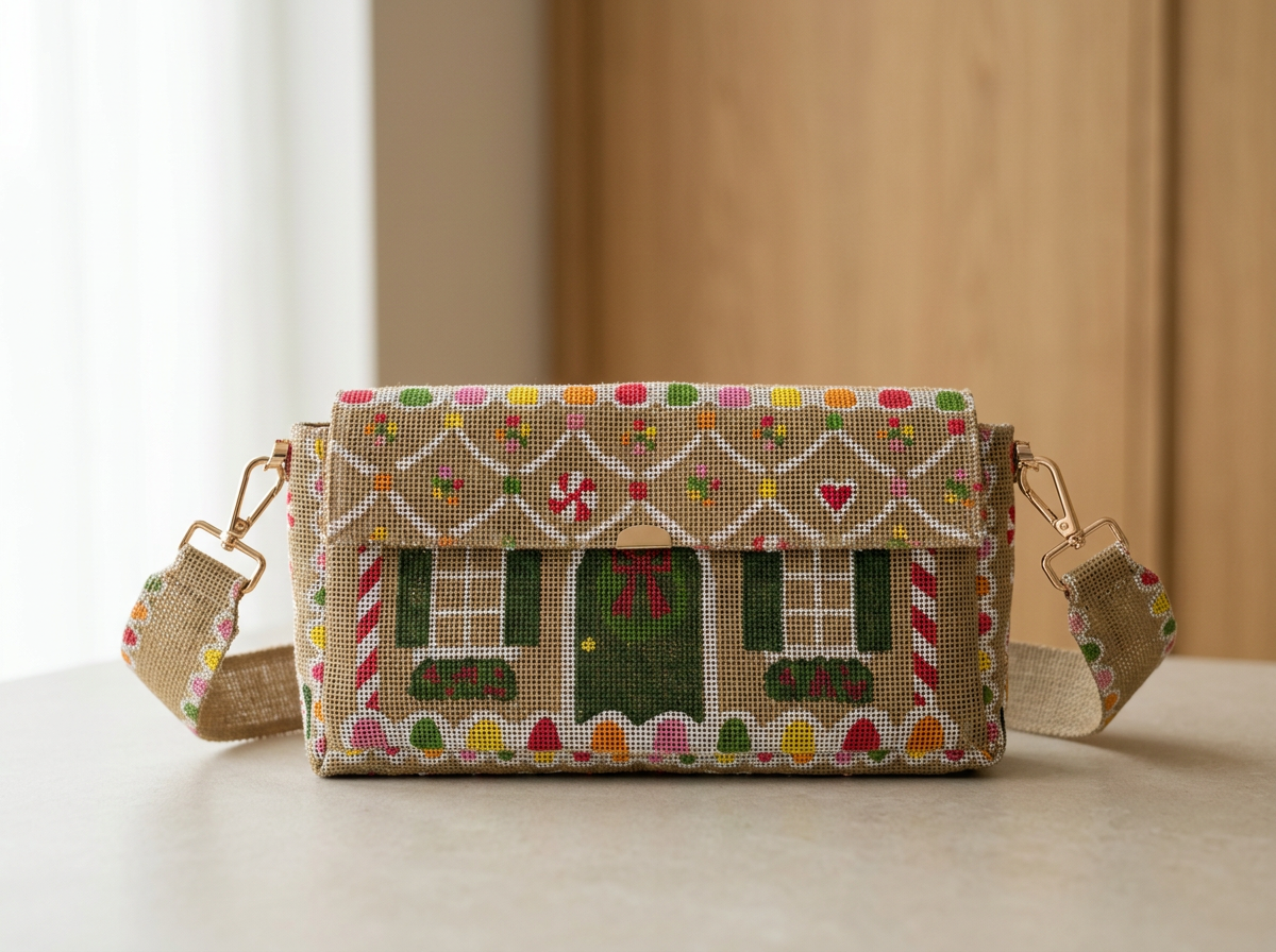 Medium Gingerbread House Bag