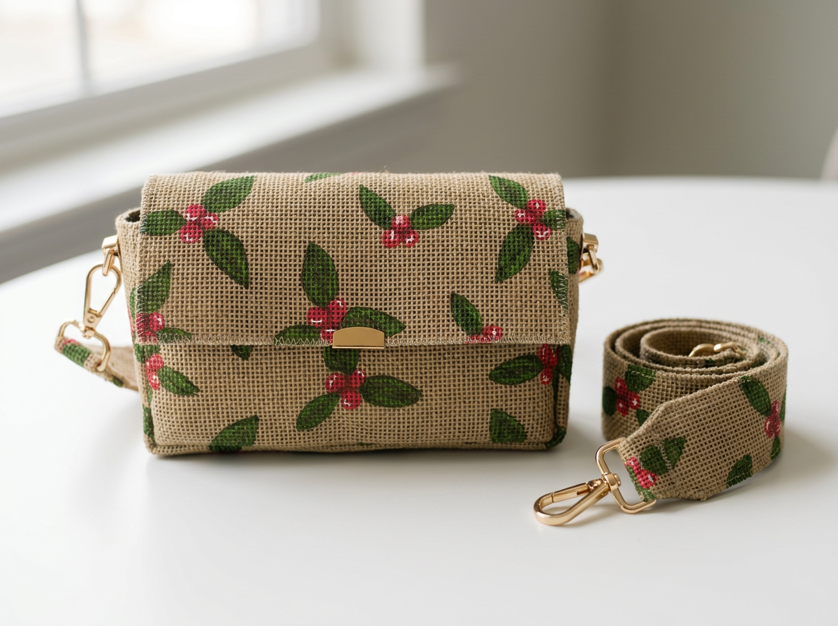 Holly Branch Small Bag