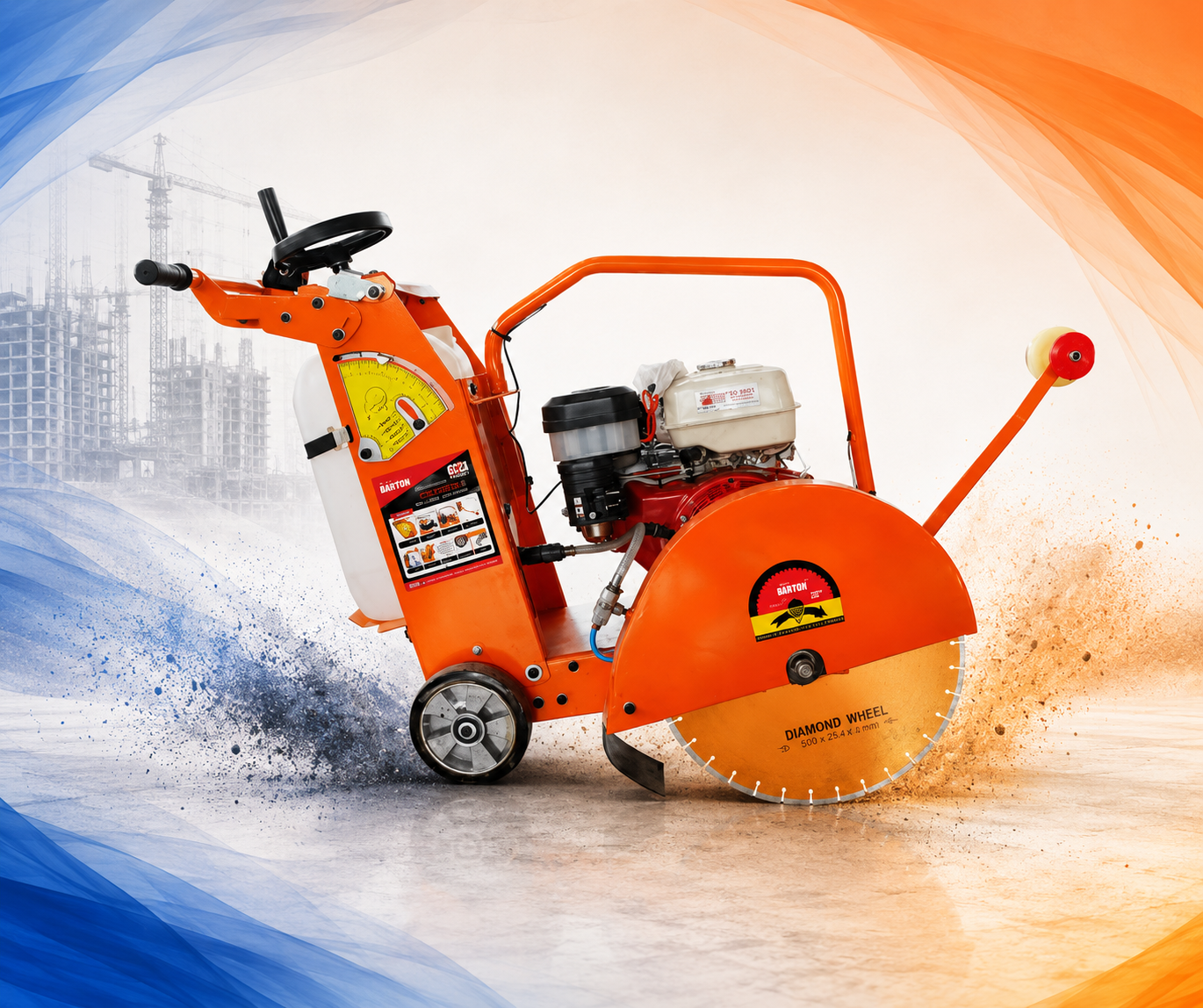 เครื่องตัดคอนกรีต (Concrete/Asphalt Floor Saw)