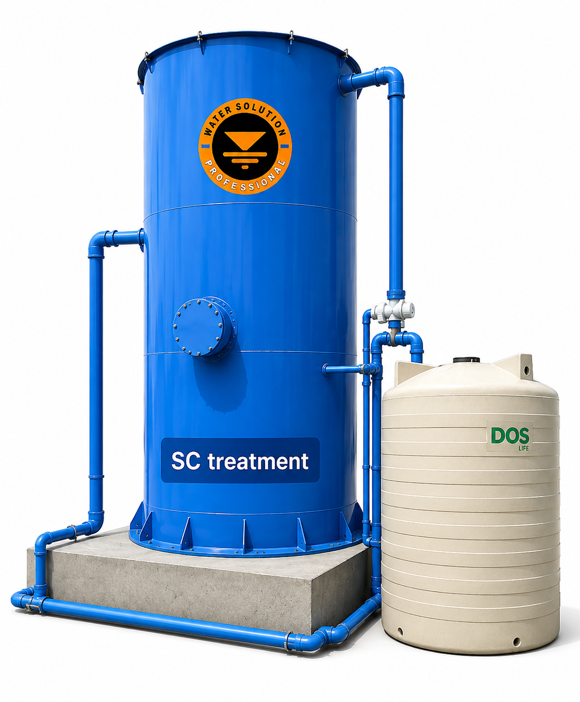 ระบบกรองและผลิตน้ำประปาคุณภาพสูงสำหรับชุมชน (Community Water Treatment & Supply System)