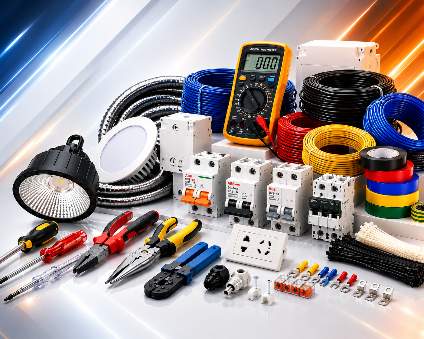 อุปกรณ์ไฟฟ้าและอุปกรณ์ประกอบงานระบบไฟฟ้า (Electrical Equipment and Accessories)