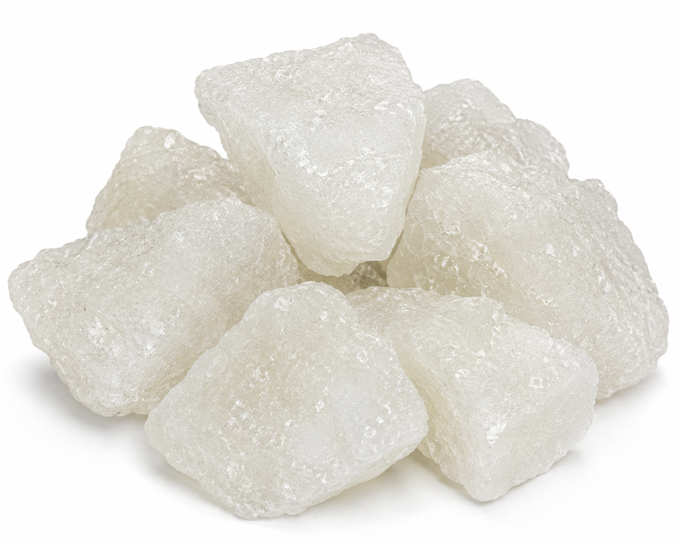 สารส้มก้อนขุ่น (Opaque Alum Blocks)
