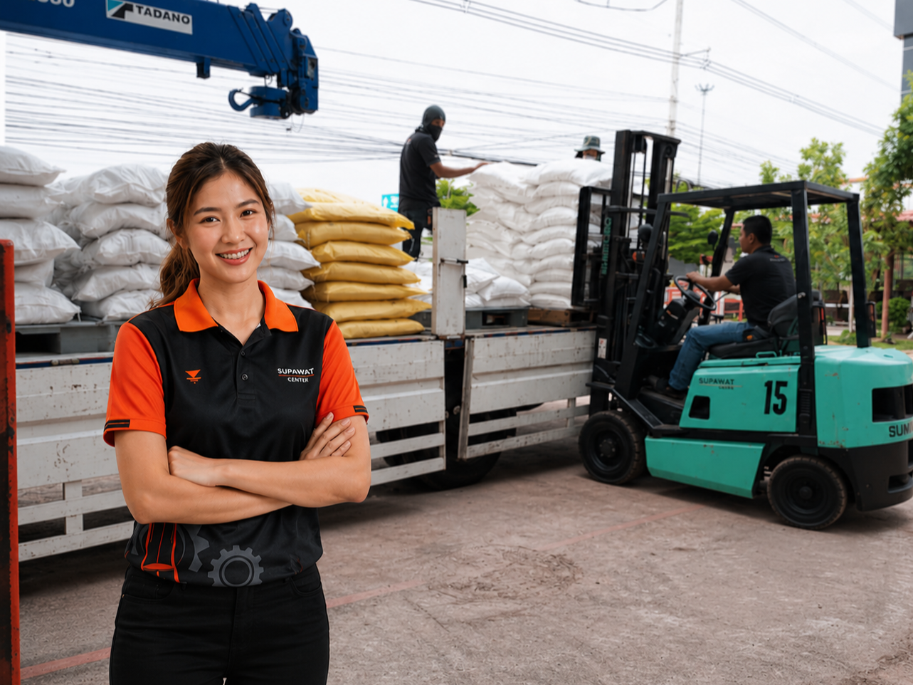 จำหน่ายเคมีภัณฑ์ระบบน้ำ และบริการขนส่ง