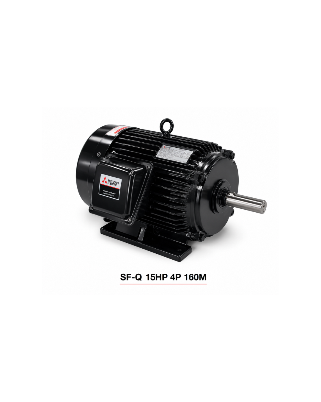 มอเตอร์ไฟฟ้าเหนี่ยวนำ 3 เฟส รุ่น SF-Q Series (15HP–75HP) – แบบแนวนอน