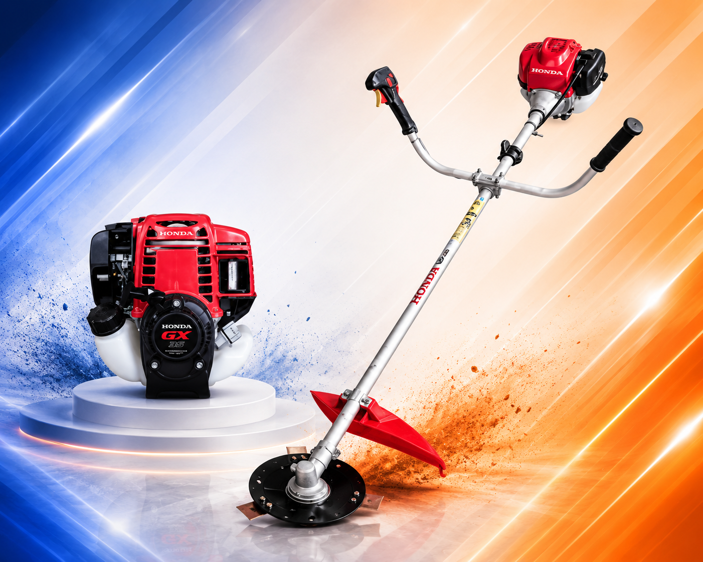 เครื่องตัดหญ้าและเครื่องตัดวัชพืช (Brush Cutters and Grass Trimmers)