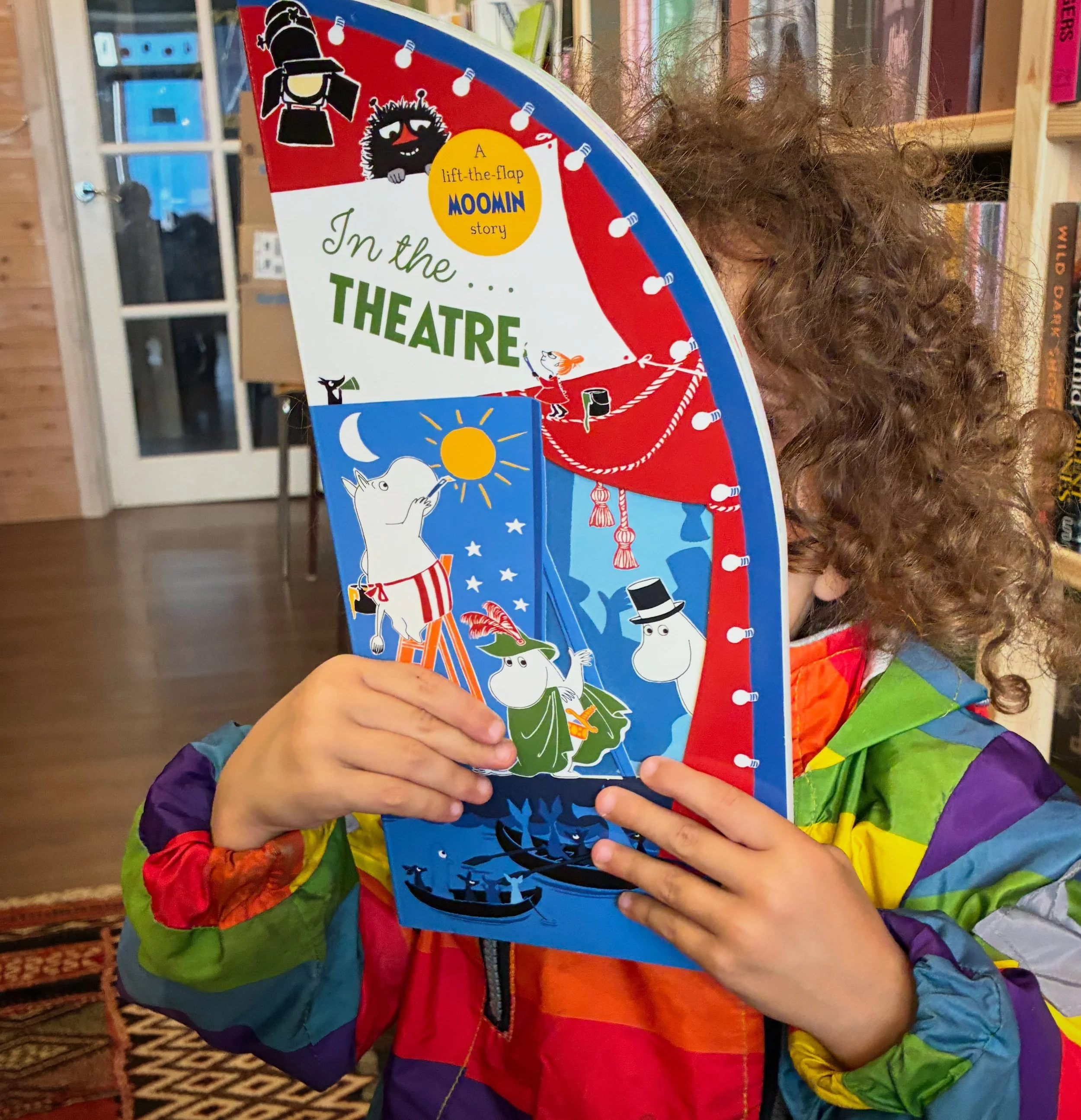 And last post of the day, but by no means least, a very happy customer indeed. This is why we are here. 

Children need to read books. We have lots of kids books, for little ones right up to teens, graphic novels, manga, great fiction, picture books 