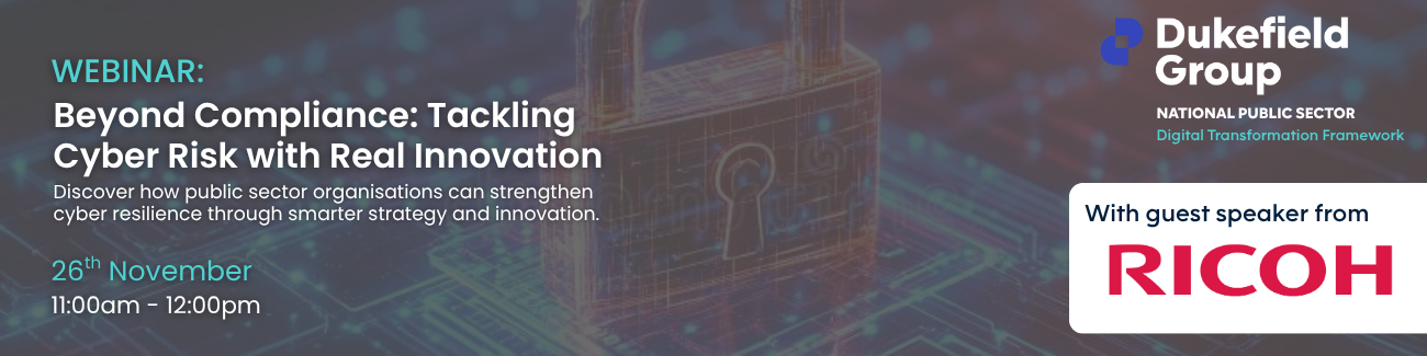 26 November - Beyond Compliance: Tackling Cyber Risk with Real Innovation