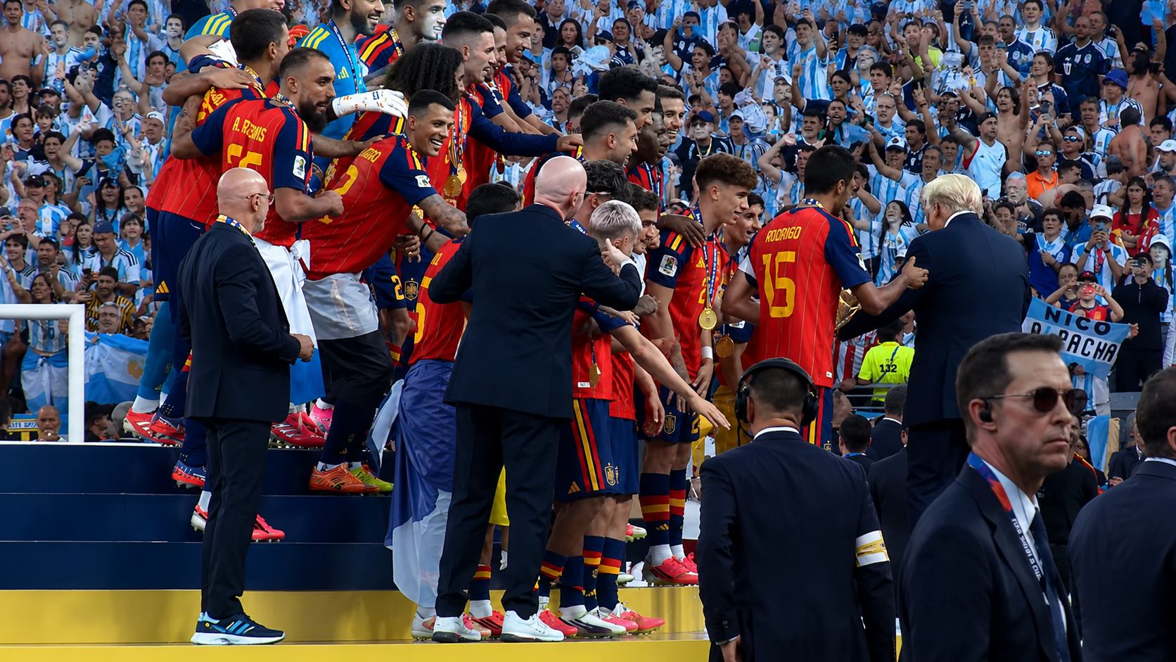 A WORLD CUP, A GREAT CHAMPION — AND A PATHETIC ATTEMPT TO STEAL THE SHOW