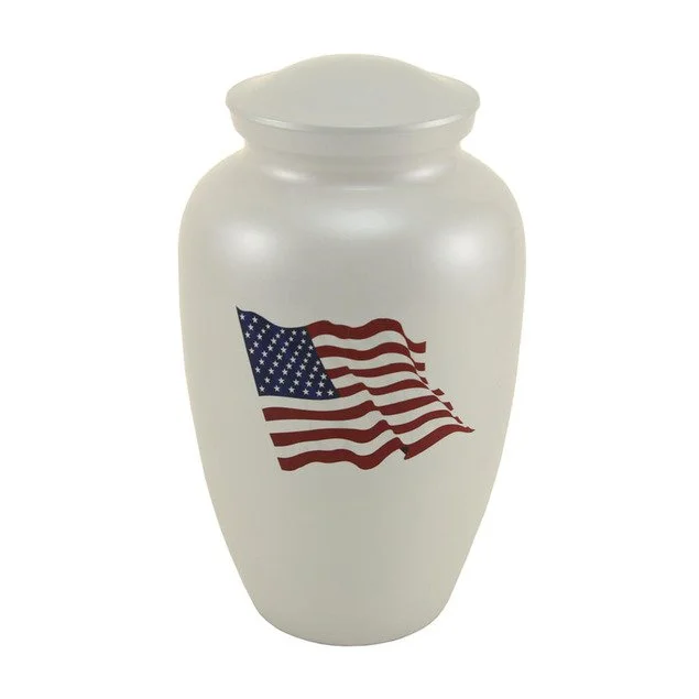 2823L Classic Color Flag Urn