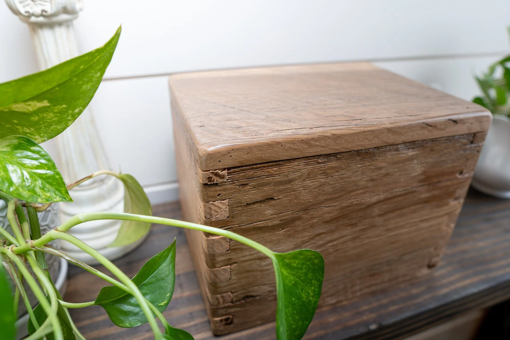 Amish Barnwood Cube, Keepsake