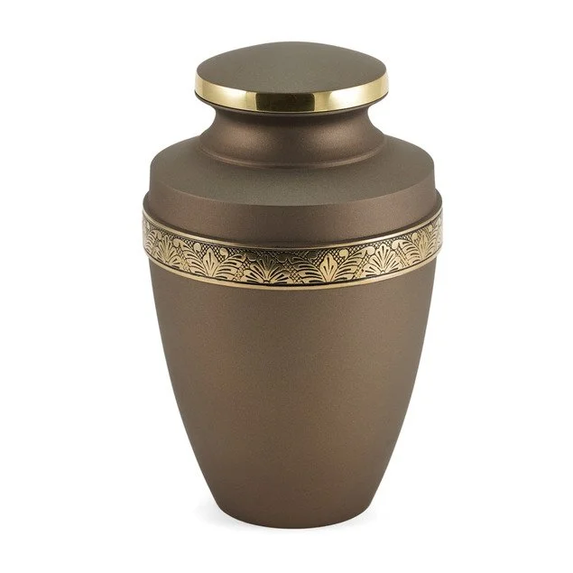 503L Grecian Rustic Bronze Urn