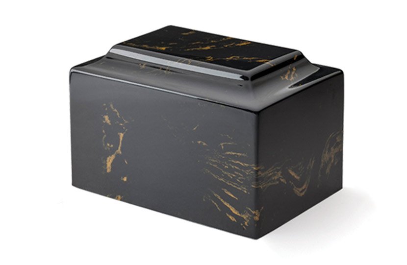 Black & Gold Classic Cultured Marble