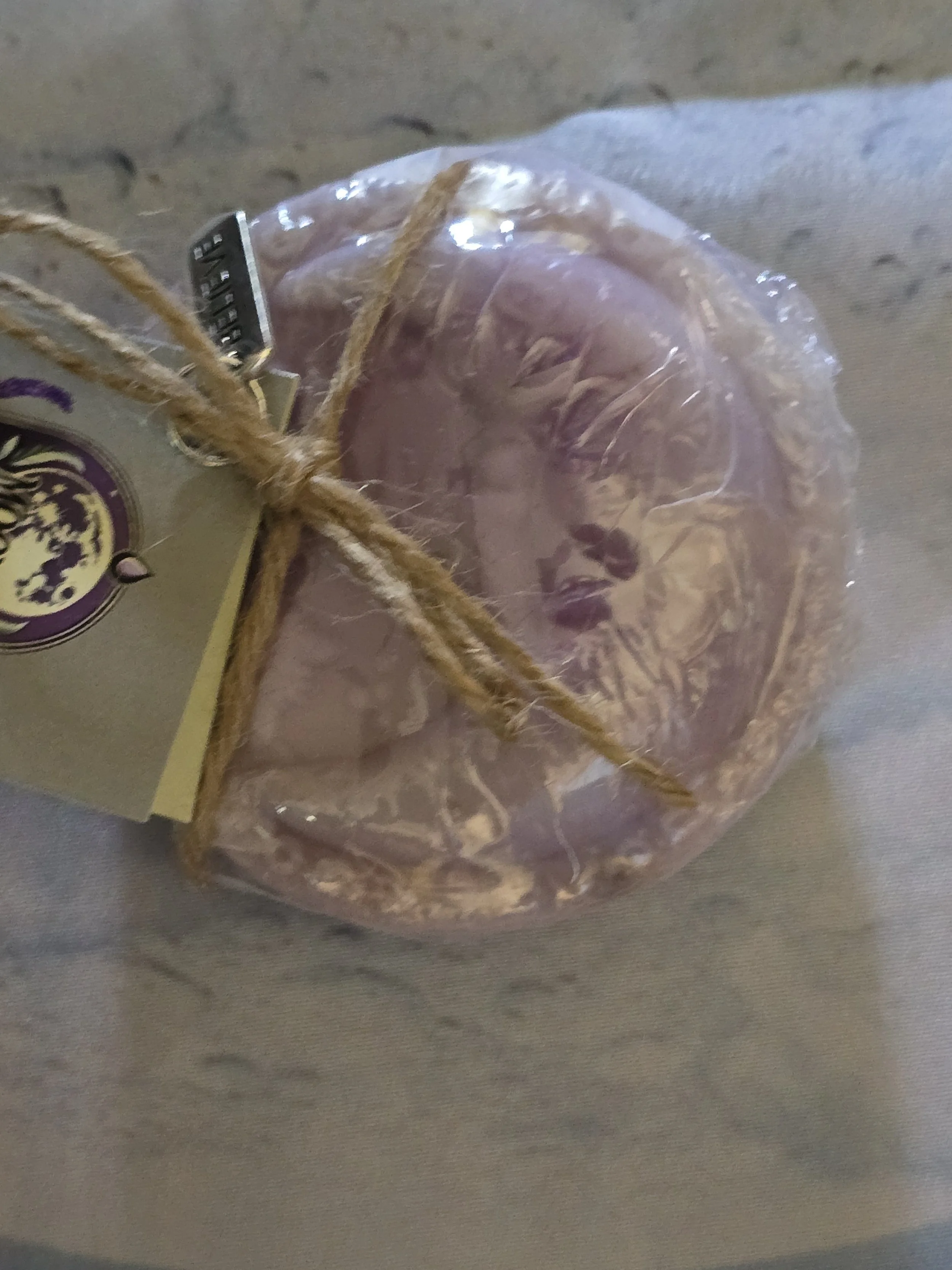 LAVENDER HYDROSOL SOAP ROUND