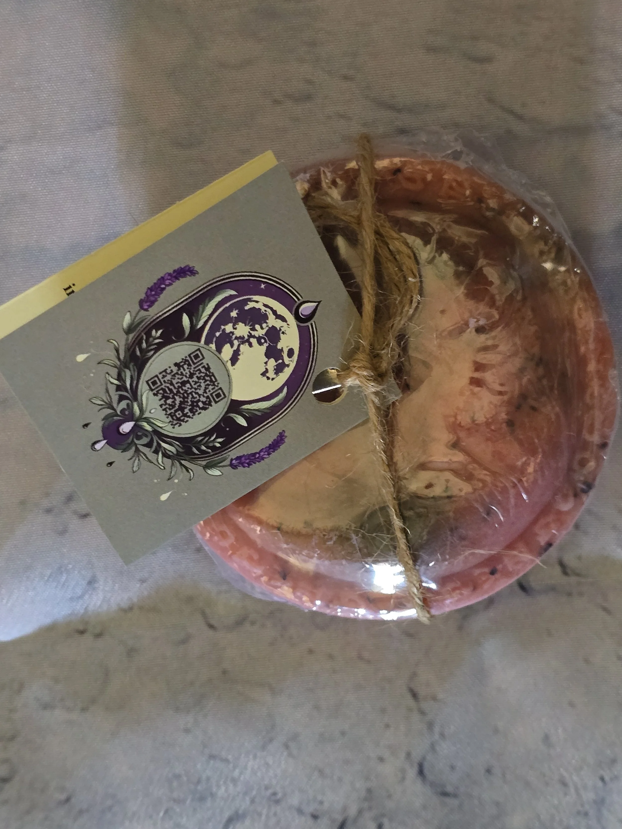 ROSE HYDROSOL SOAP ROUND