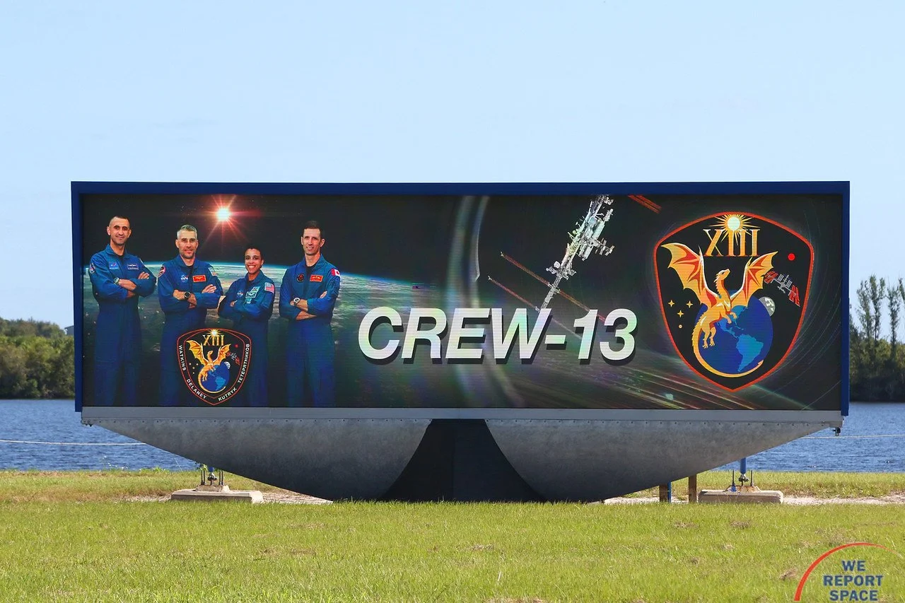 Crew 13 Launches to the I.S.S.