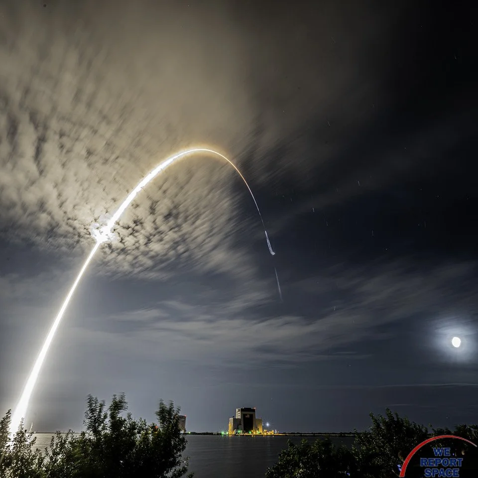 NROL-97 Streaks into Secrecy 