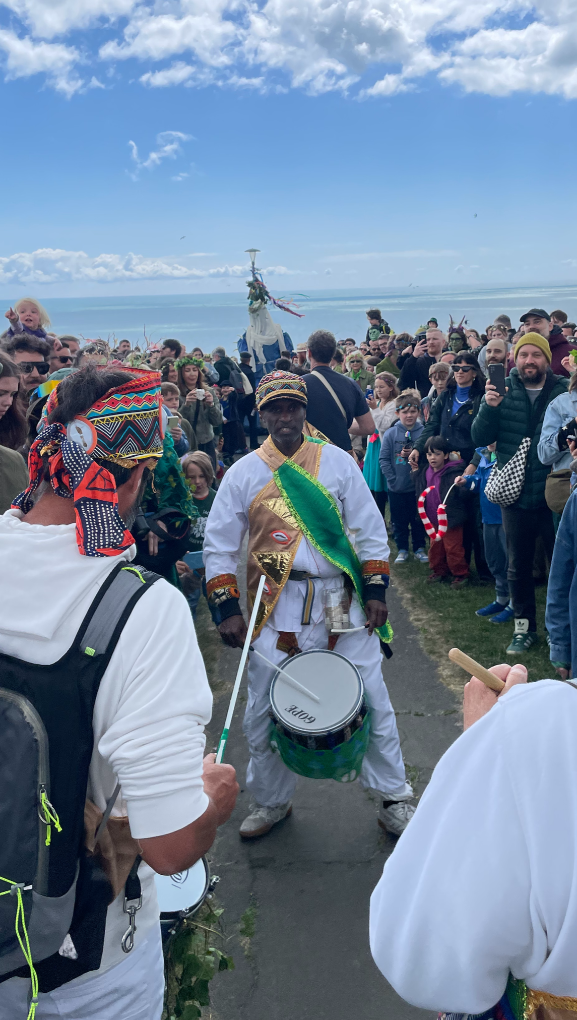 Dende Nation On The Hill At The End of Hasting's Green Man Festival