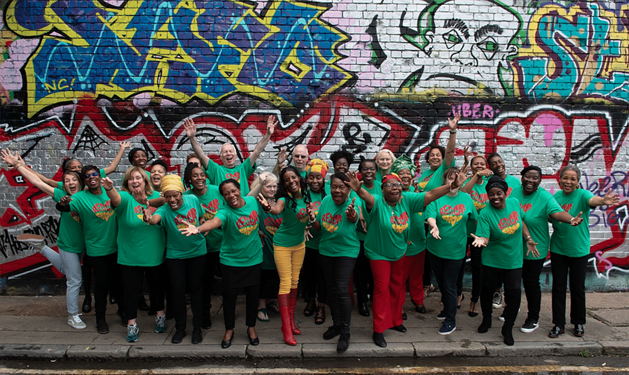 London's Reggae Choir group image