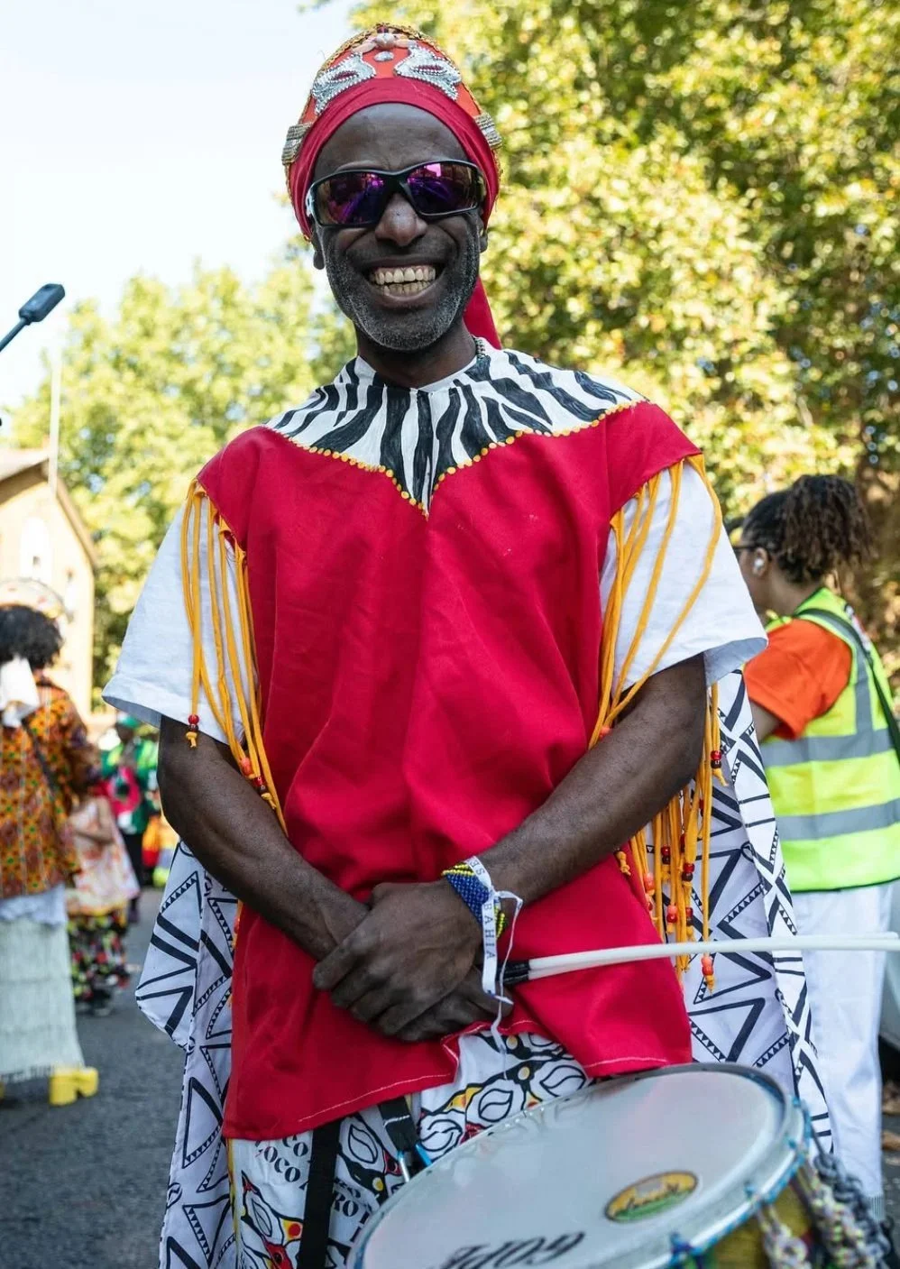 Dendê Nation samba reggae drum group leader Mac