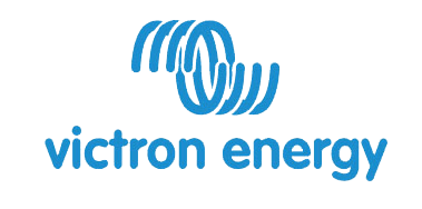 Victron Energy logo with stylized circular design above the company name in blue text.