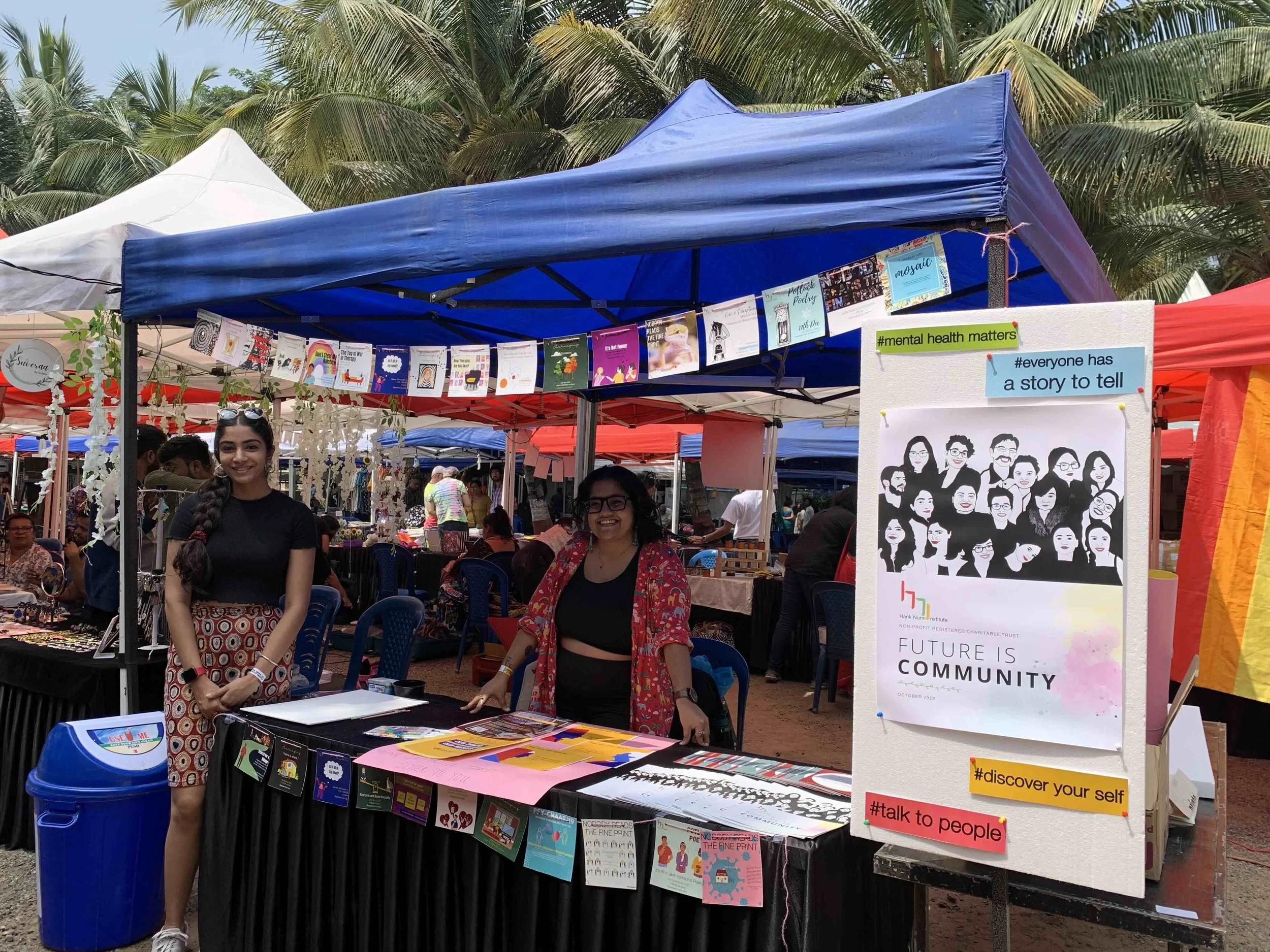 One of the HNI stall from participations in flea market