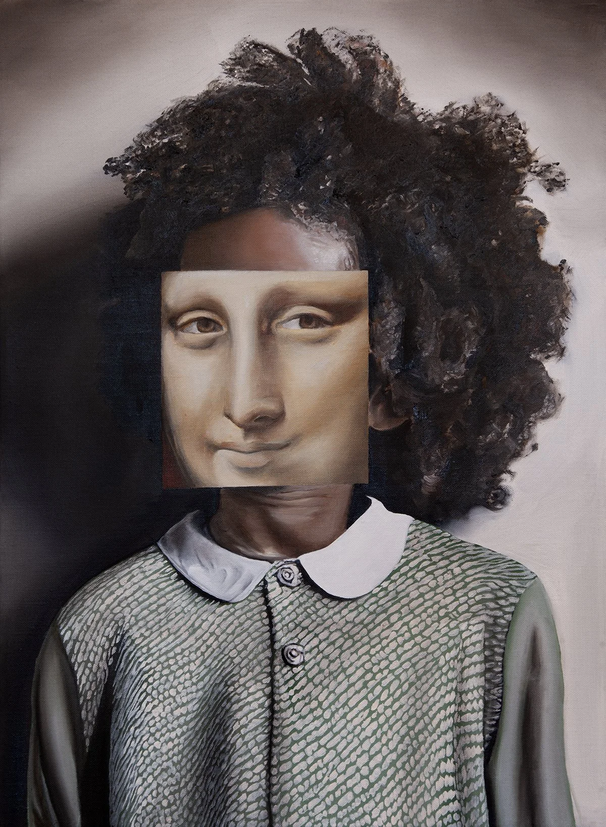Mask No. 24  •  18 x 24" • Oil on linen • Available