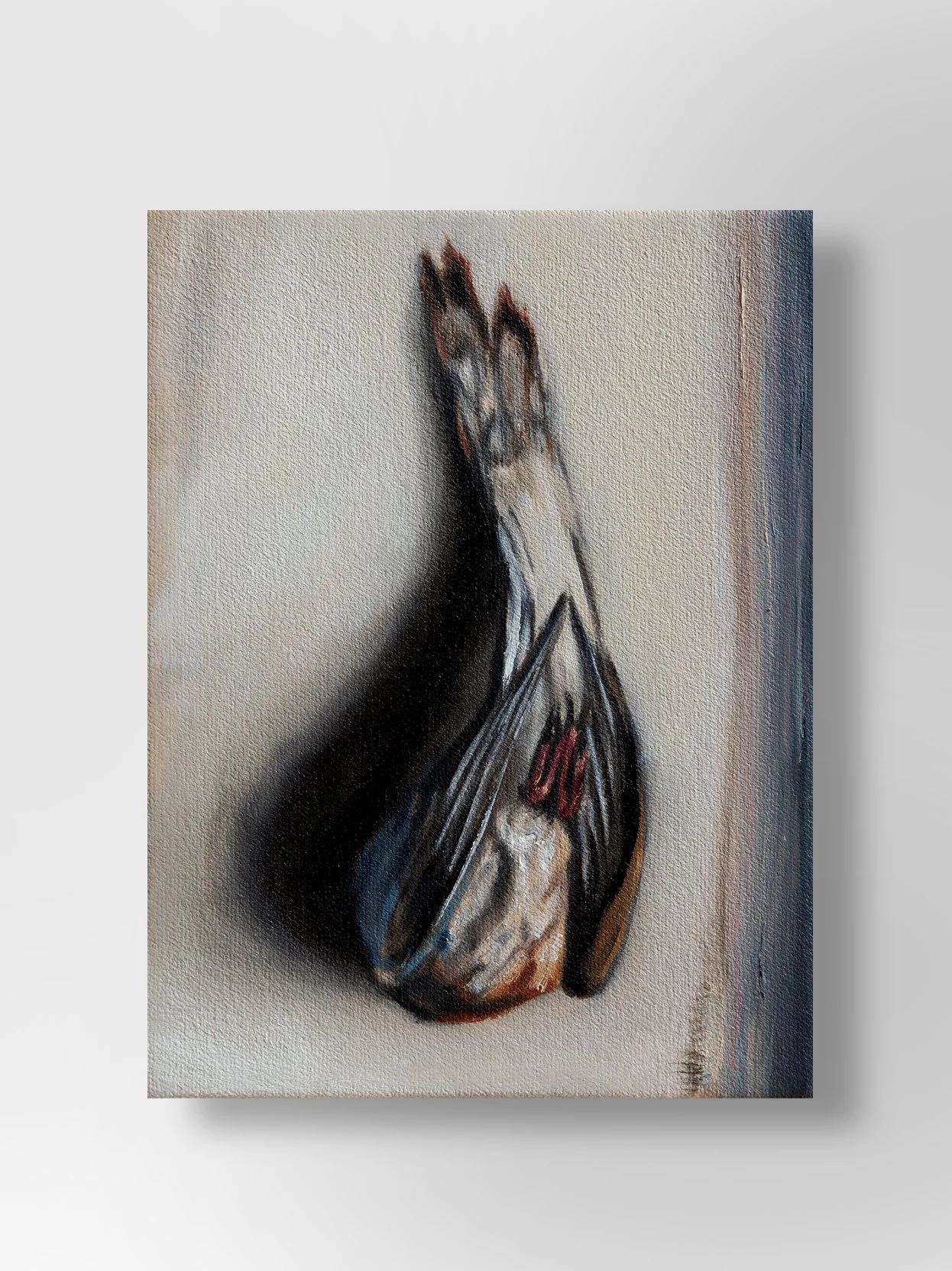 GHOSTS Part 10 •  6 x 8" • Oil on canvas • Available