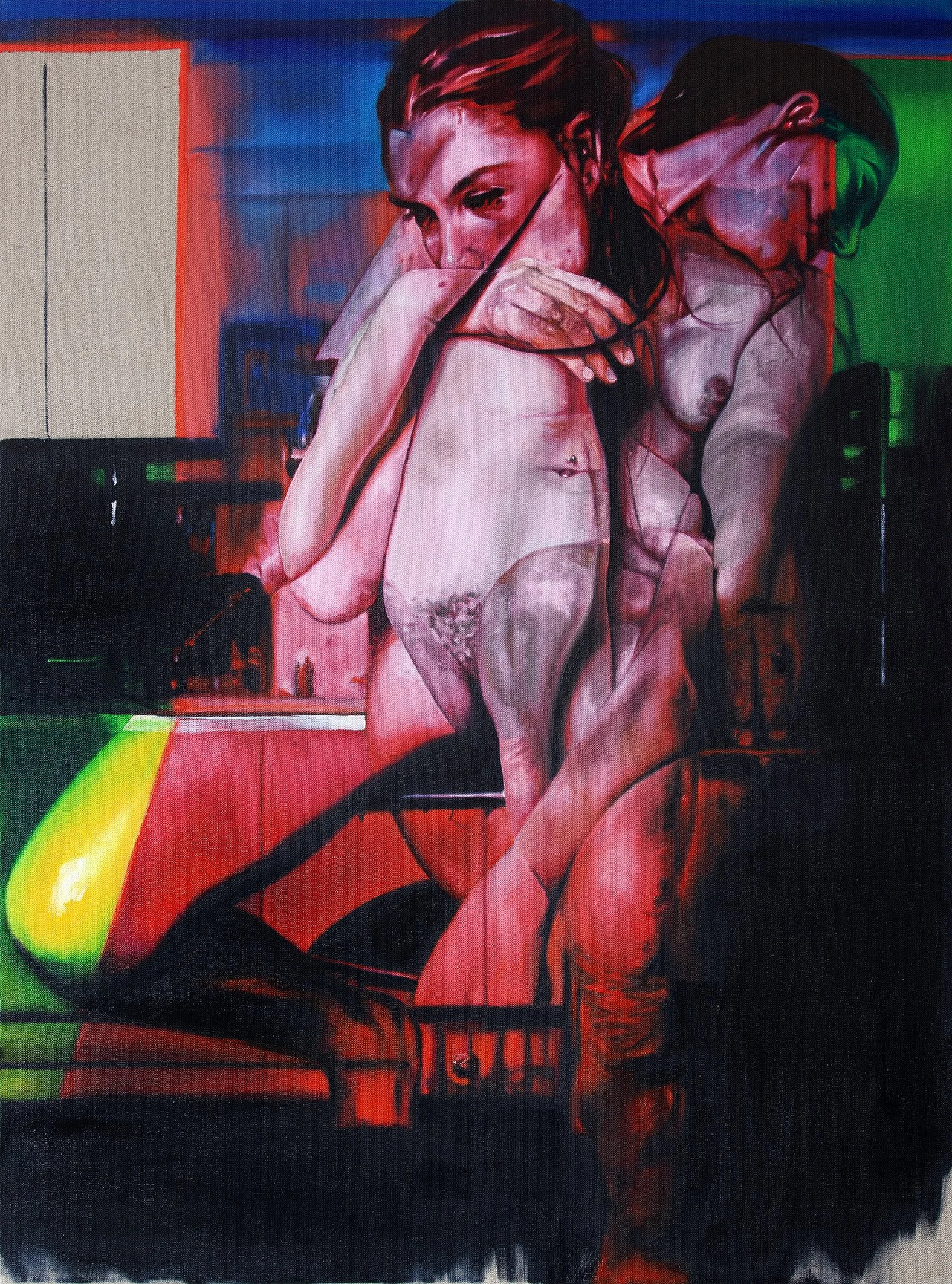 CHAIR No. 6 •  30 x 40" • Oil on linen • Available