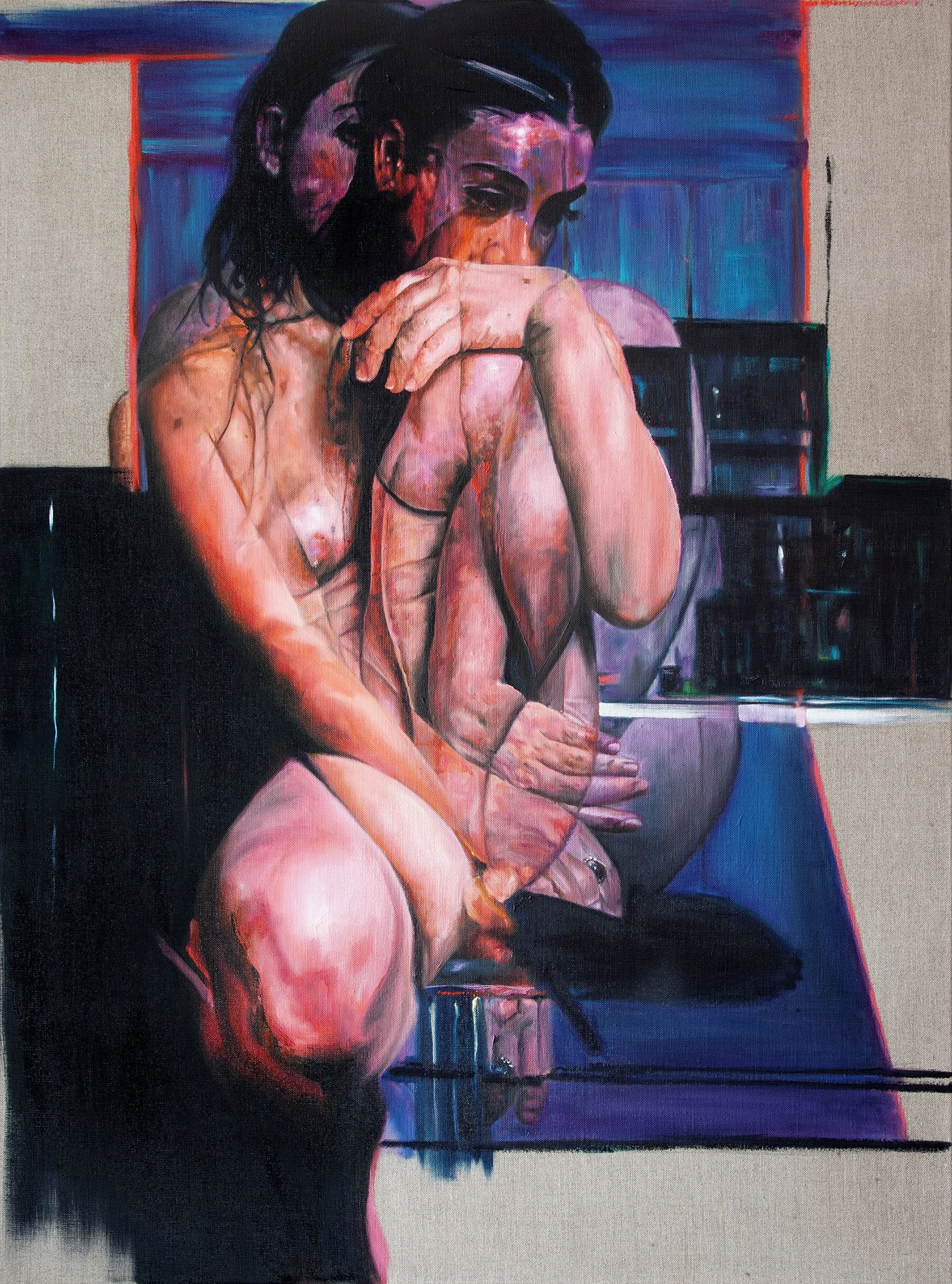 CHAIR No. 2 •  30 x 40" • Oil on linen • Available