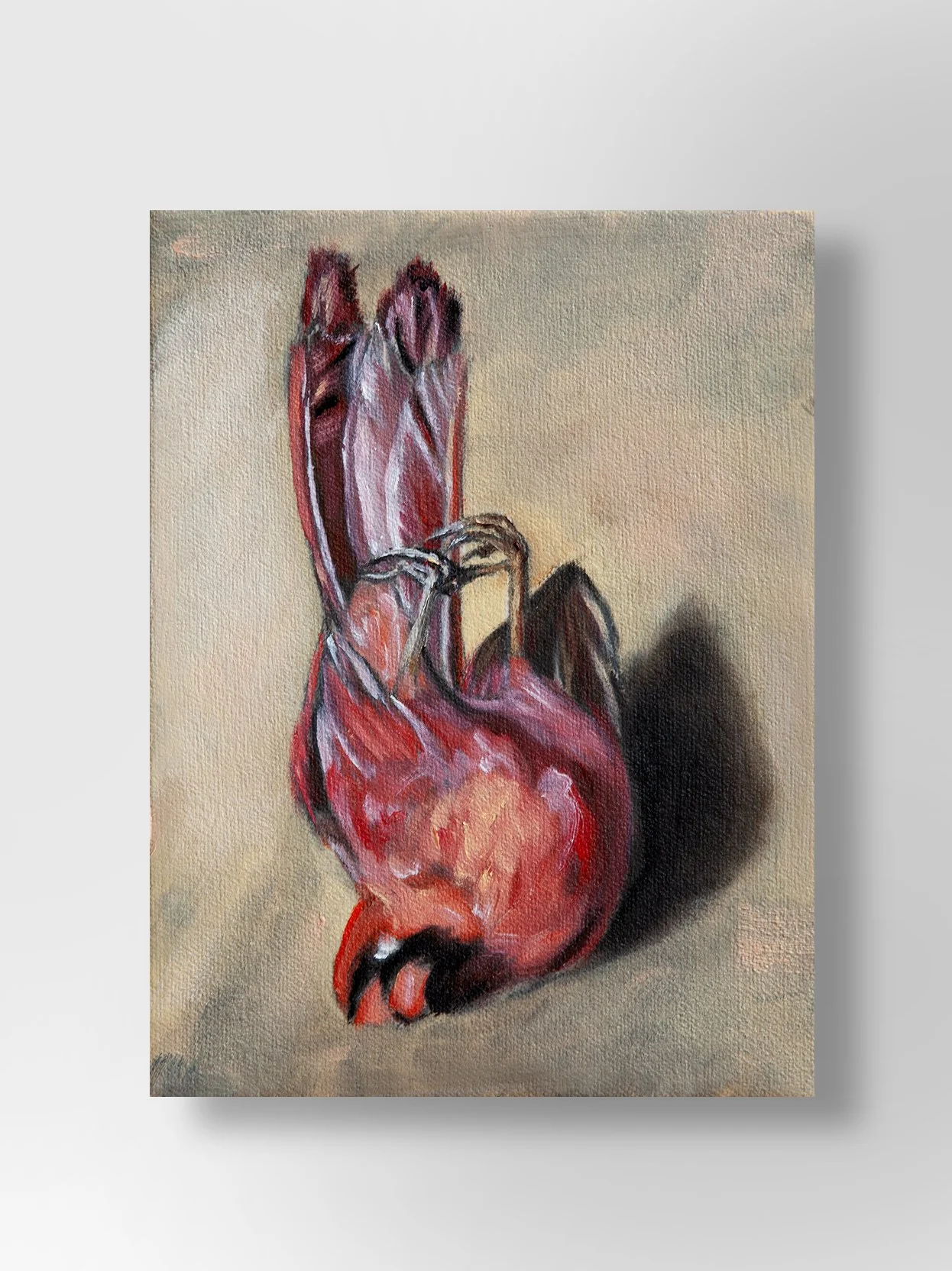 GHOSTS Part 11 •  6 x 8" • Oil on canvas • Available