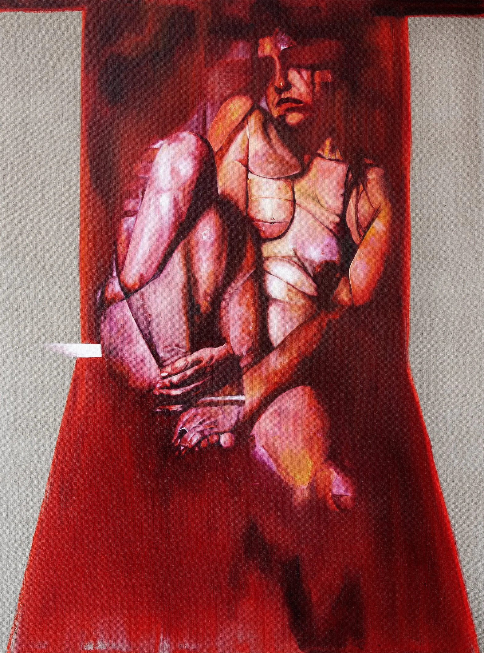 CHAIR No. 4 •  30 x 40" • Oil on linen • Available