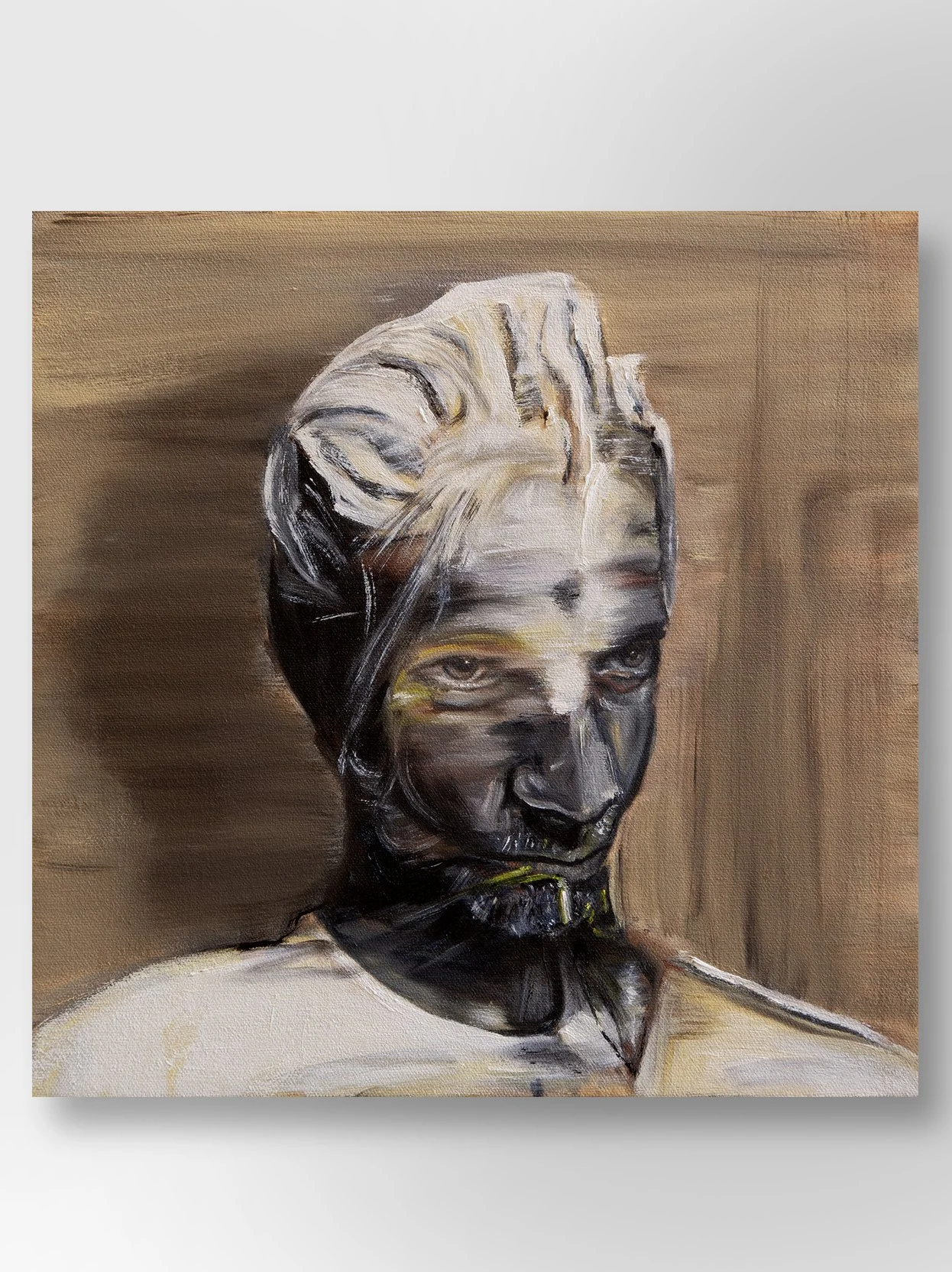 GHOSTS Part 5  •  12 x 12" • Oil on canvas • Available
