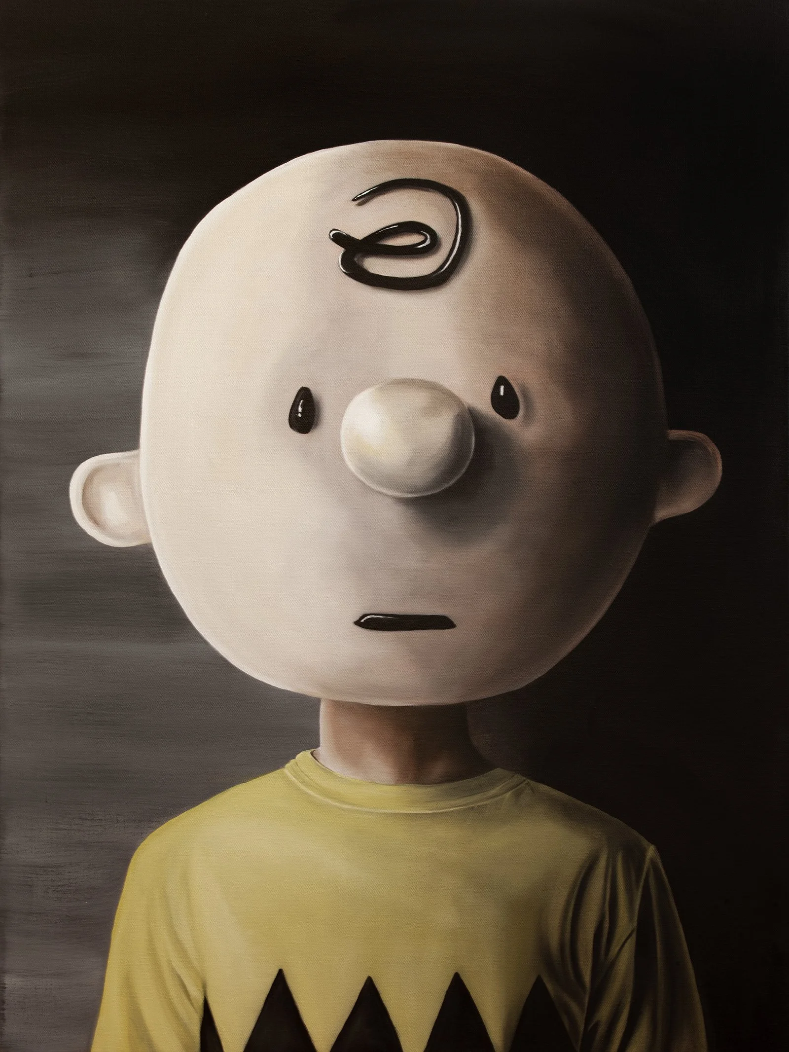 Mask No. 17  •  30 x 40" • Oil on linen • Available