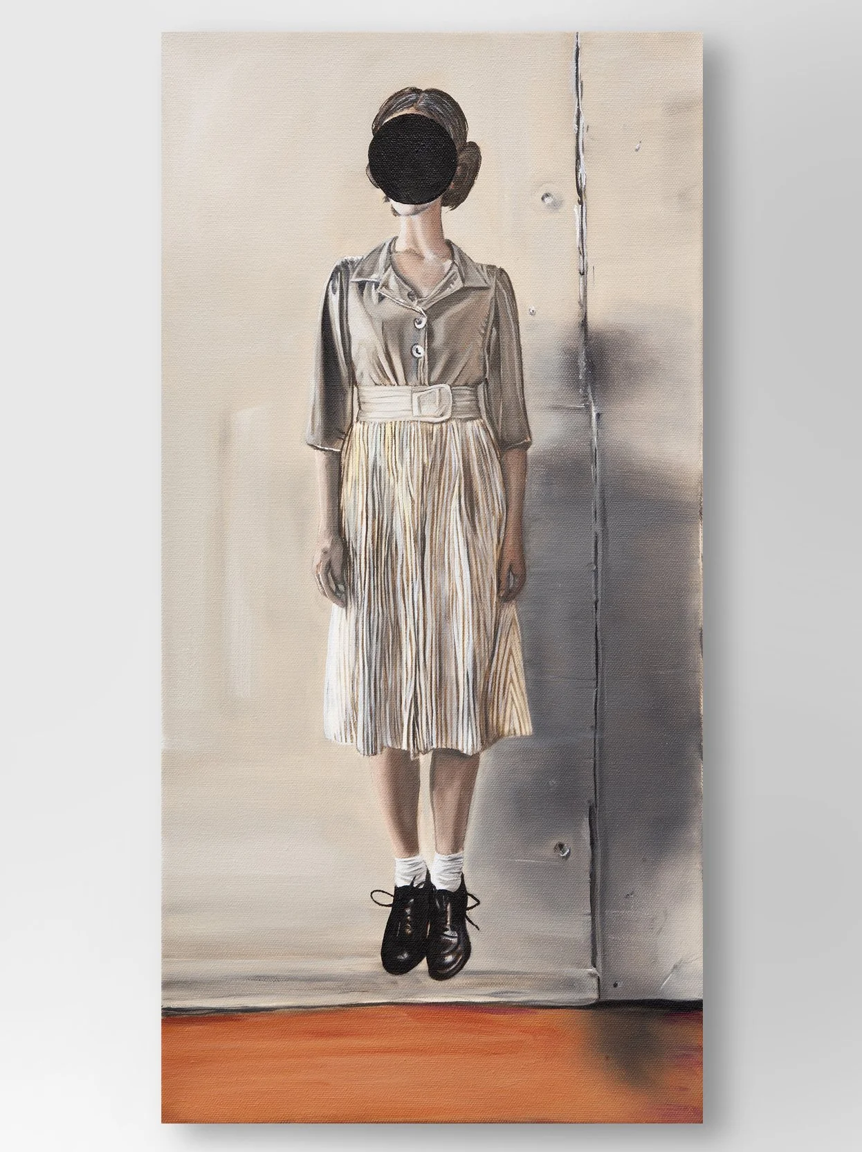 GHOSTS Part 13 •  12 x 24" • Oil on canvas • Available
