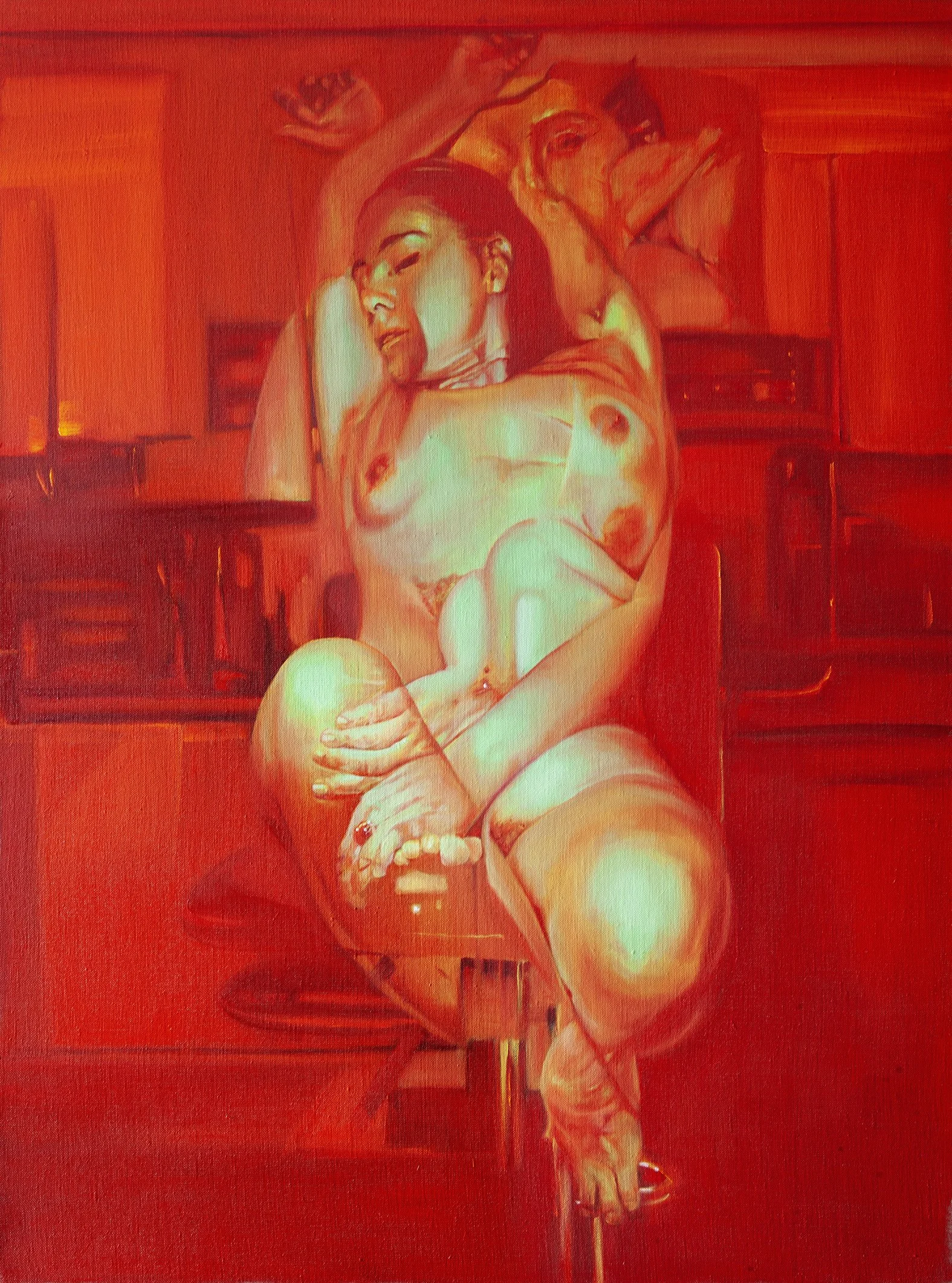 CHAIR No. 7 •  30 x 40" • Oil on linen • Available