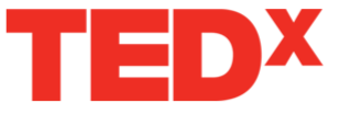 TEDx logo in red and black