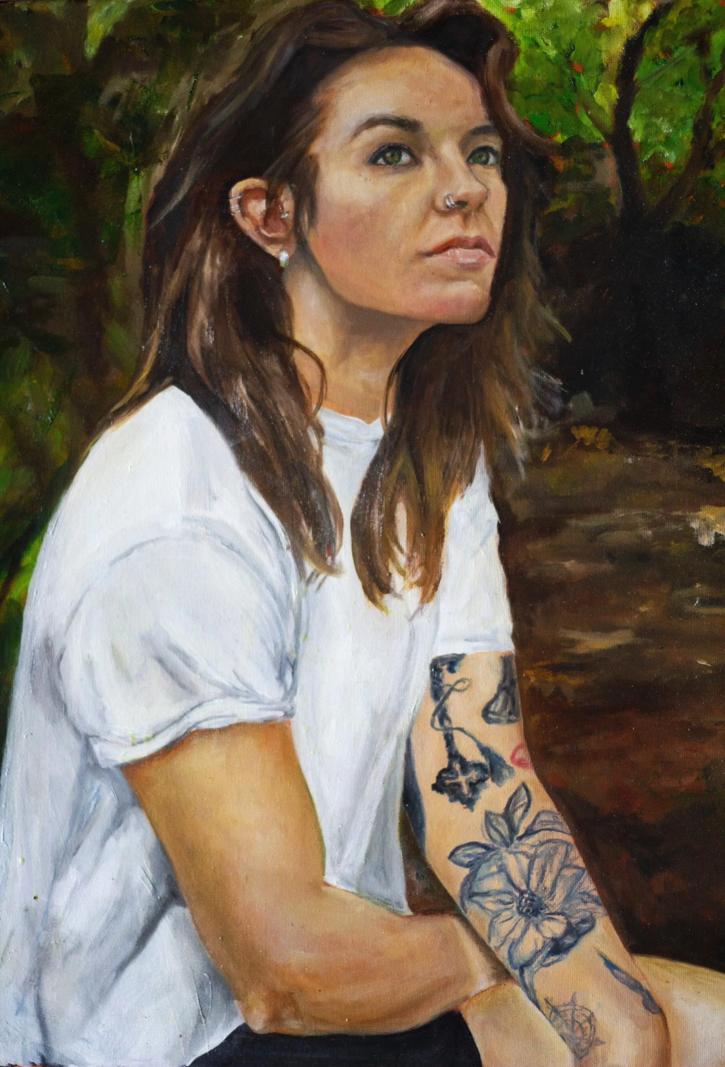 Forest Bathing - Oil Portrait