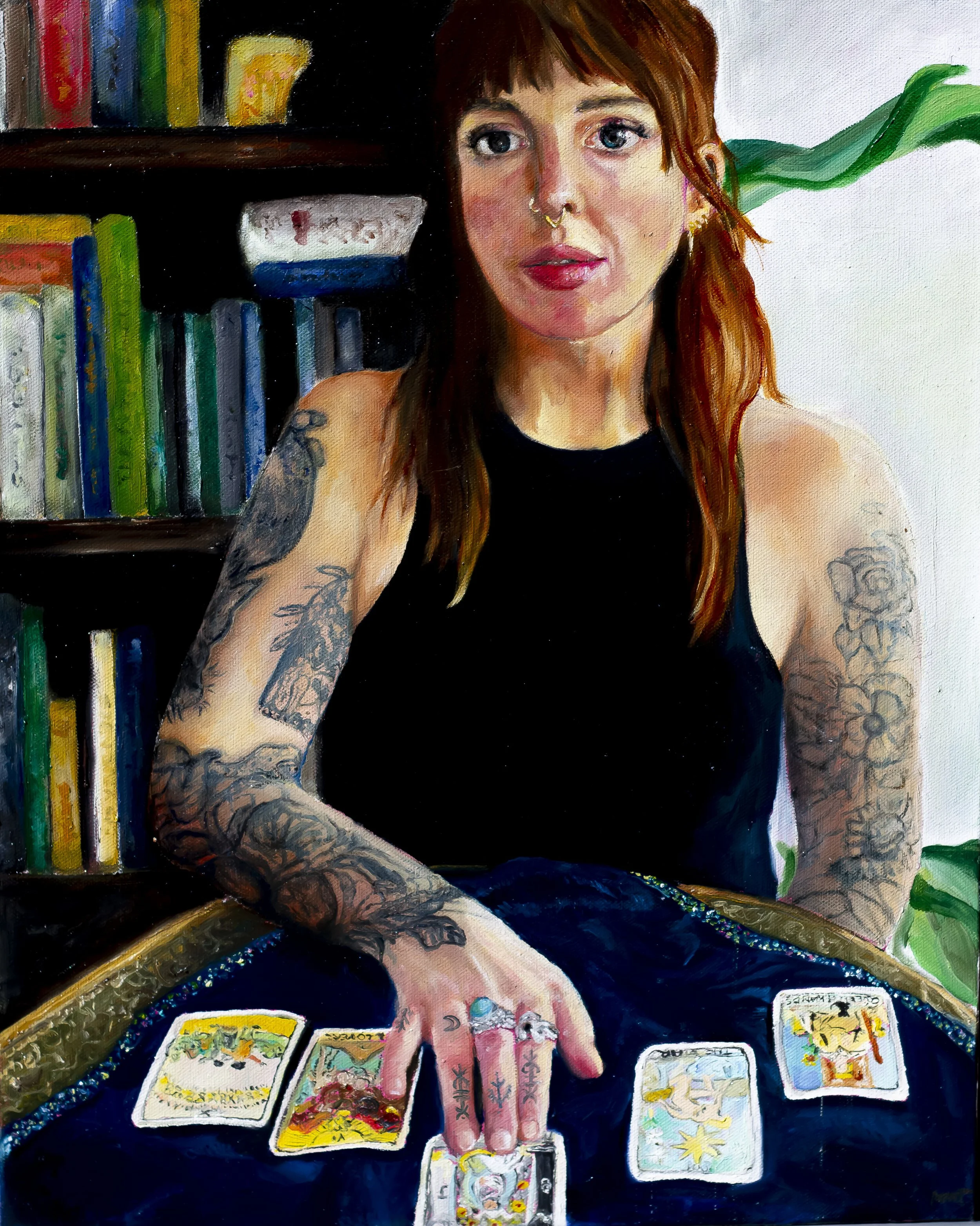 The Reader - Oil painting