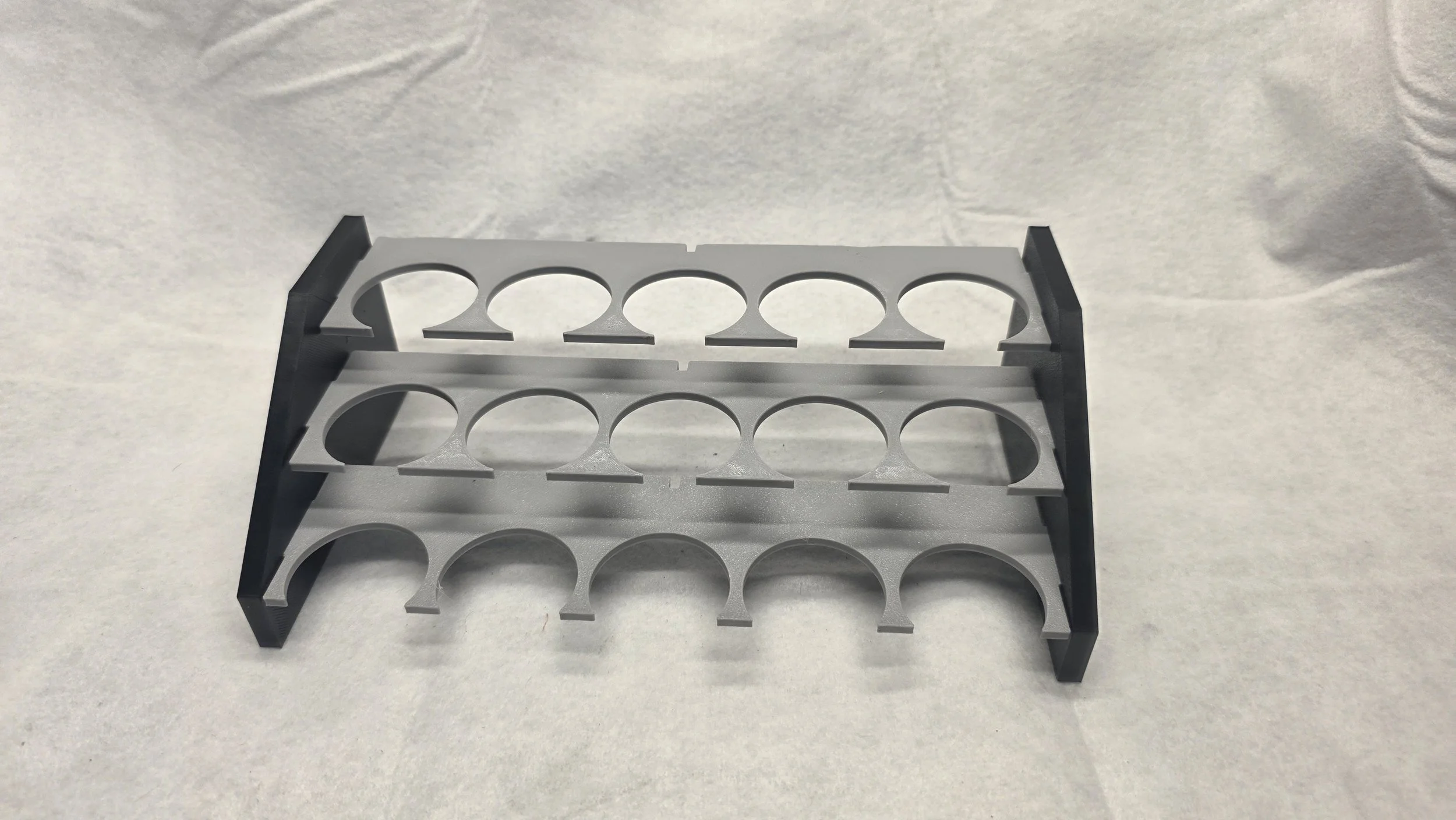BMW Designs Modular paint rack.