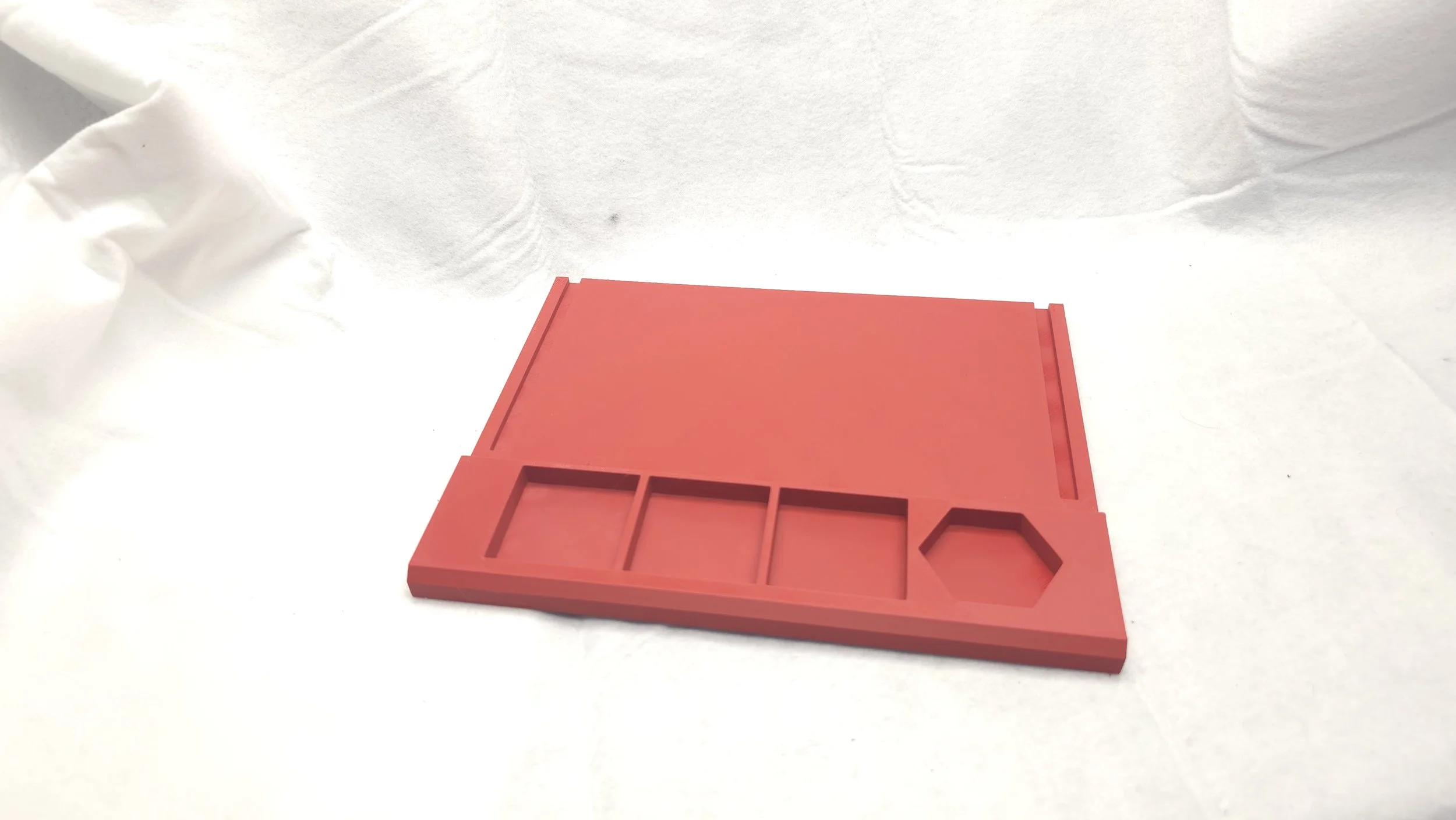 Base Plate for BMW Designs modular paint rack with integrated glue holder ( base plate Only).