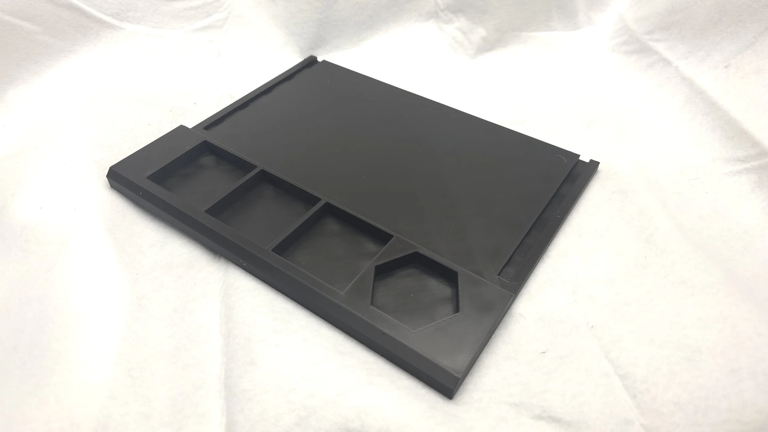 Base Plate for BMW Designs modular paint rack with integrated glue holder ( base plate Only).