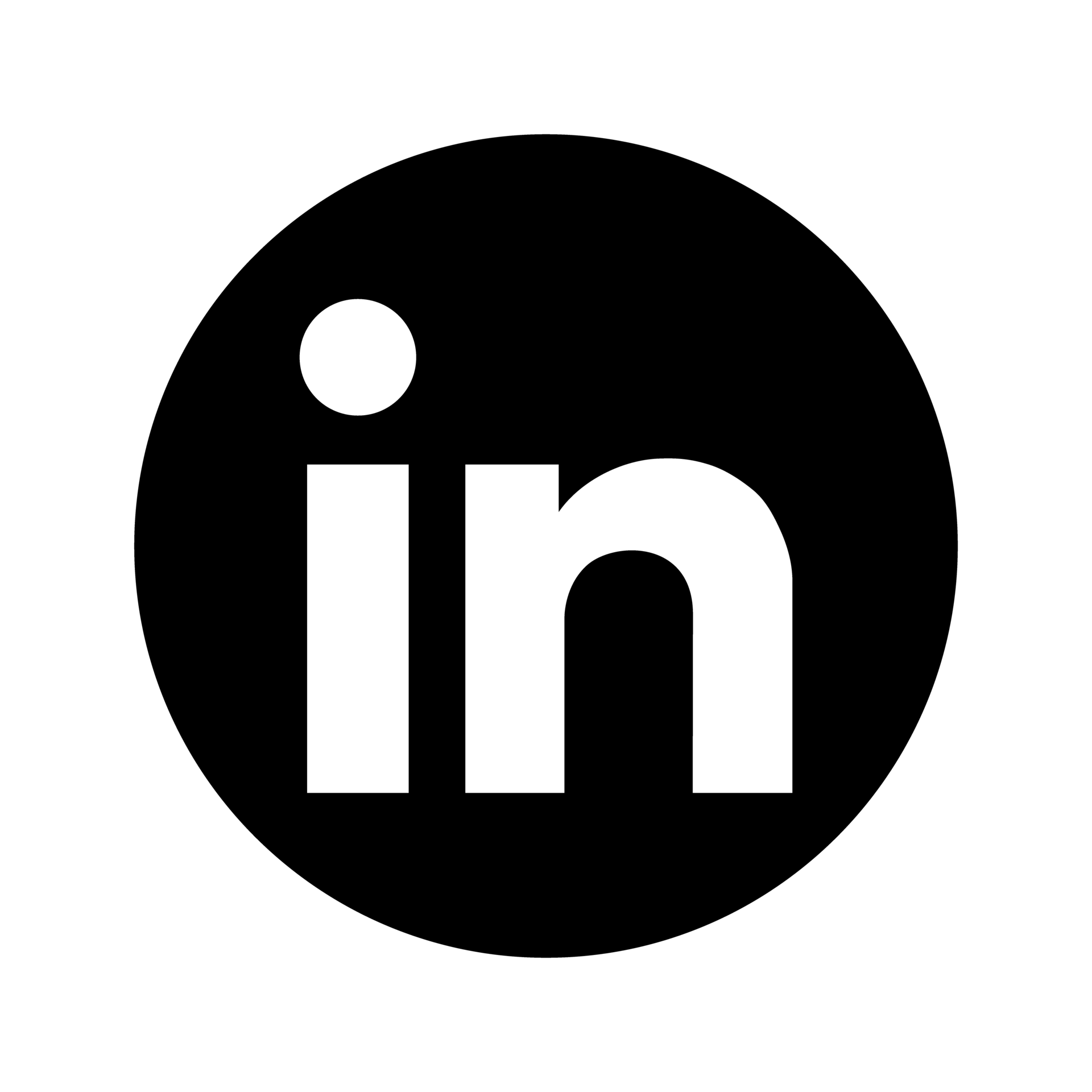 Black background with white lowercase letters spelling out 'fin' in a stylized, modern font.