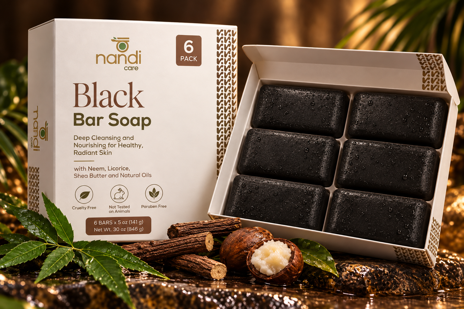 Black Bar Soap