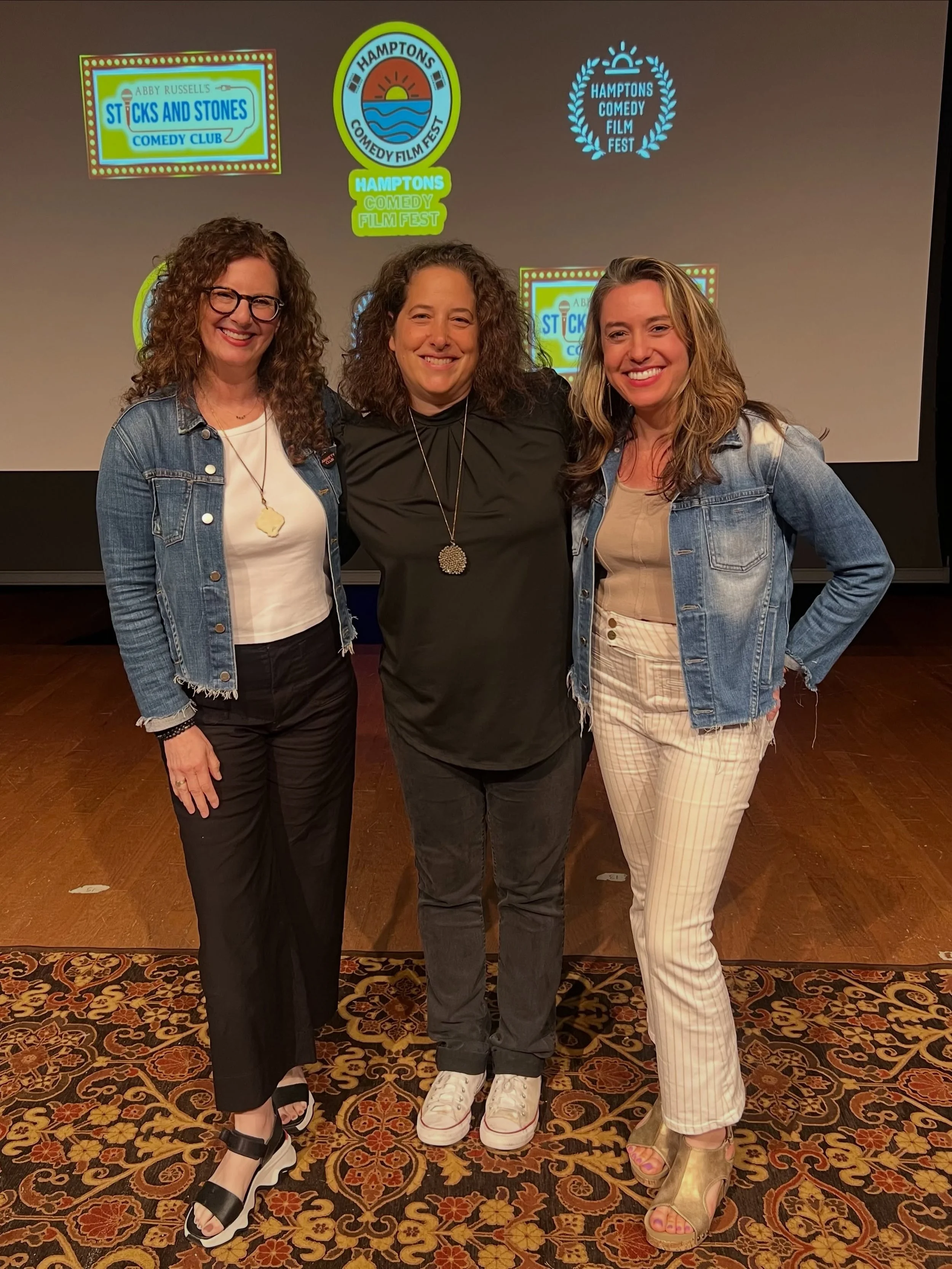 We had a hoot in Southampton Saturday connecting with new Anxiety Club members at our screening. Thanks so much to @hamptonscomedyfestival and Abby Russell for having us and for 20 years of supporting comedy and documentary storytelling &mdash; inclu