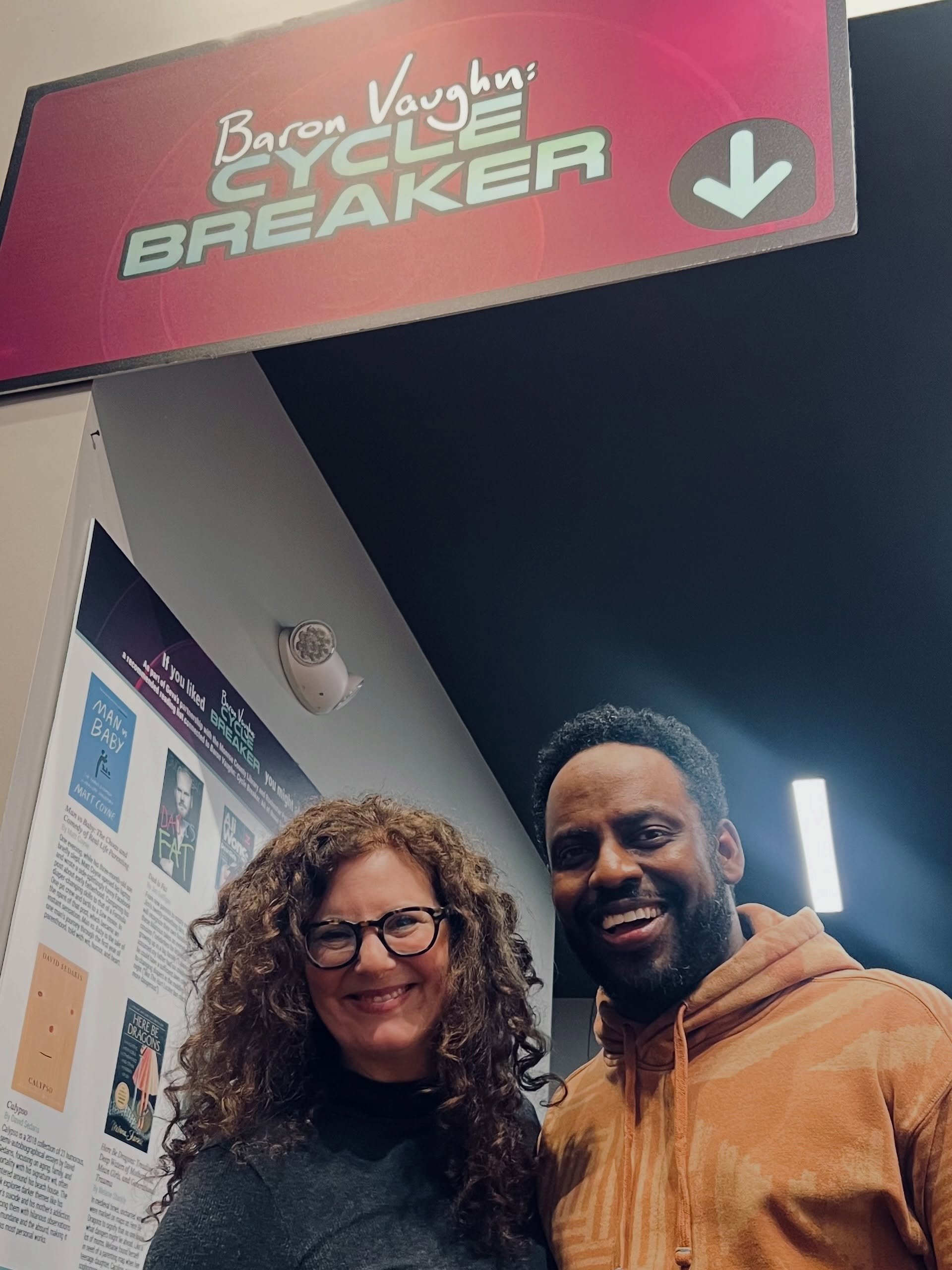 Anxiety Club&rsquo;s Baron Vaughn has a new one-man show, Cycle Breaker, and I saw it last weekend in Rochester. It&rsquo;s fantastic &mdash; funny, deeply moving and totally engaging. The show runs through June 7 at Geva Theater. Go see it!