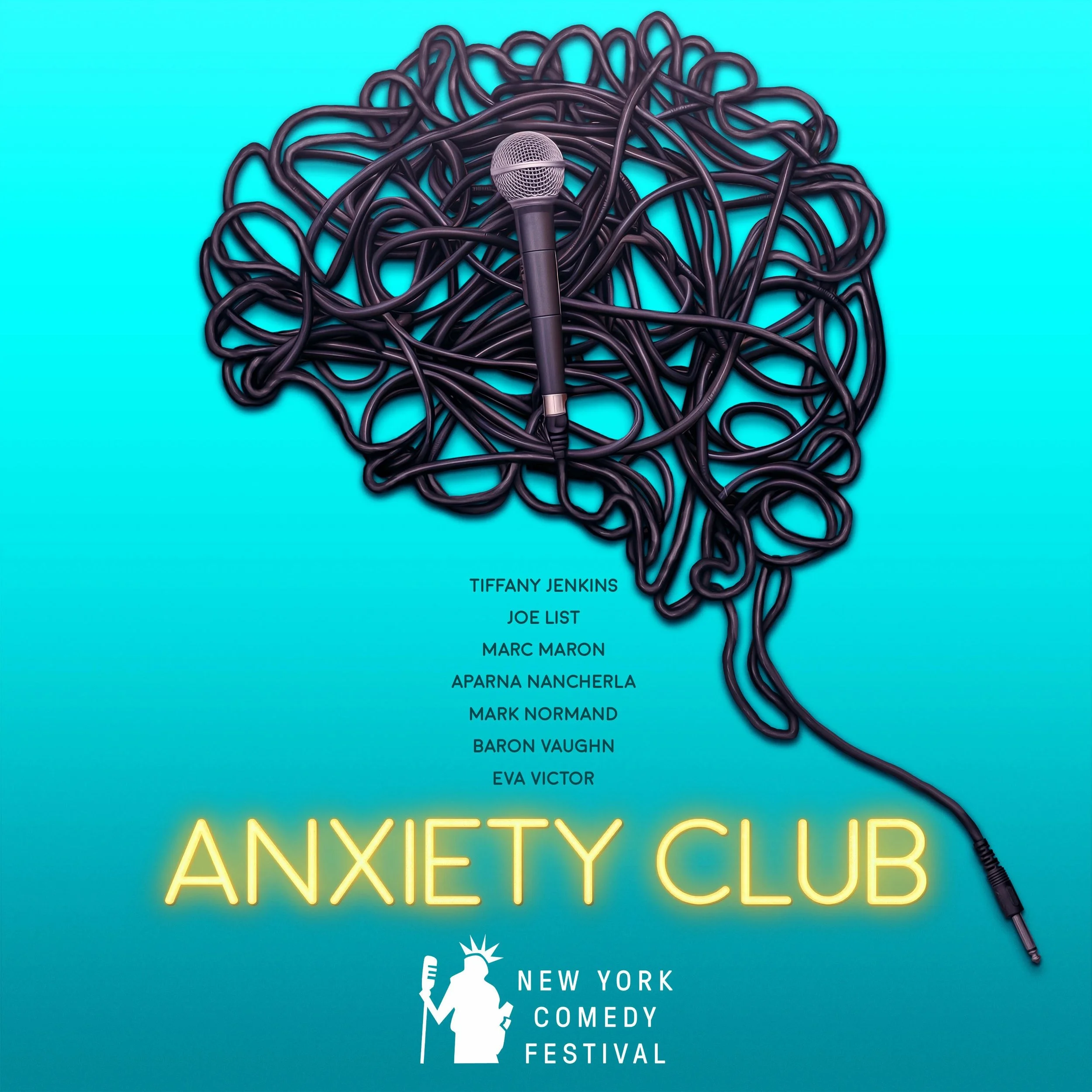 🚨BIG NEWS!🚨 ANXIETY CLUB has been selected to screen at the New York Comedy Festival on November 7th at the Hard Rock Hotel!

Come for the screening and stay for a special post-screening conversation moderated by Michael Kosta (The Daily Show), fea