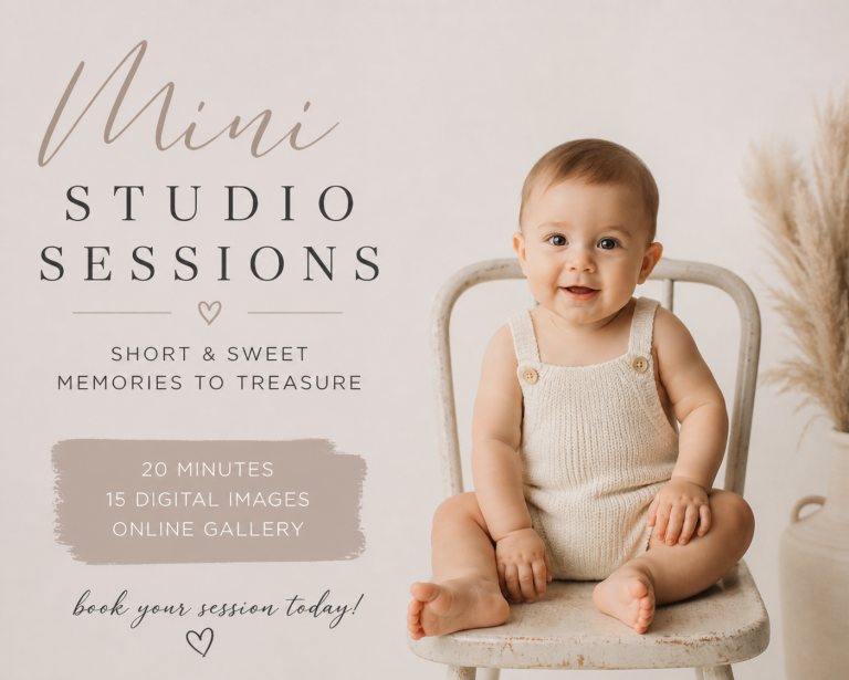 Mini Studio Session – Starting at $150
